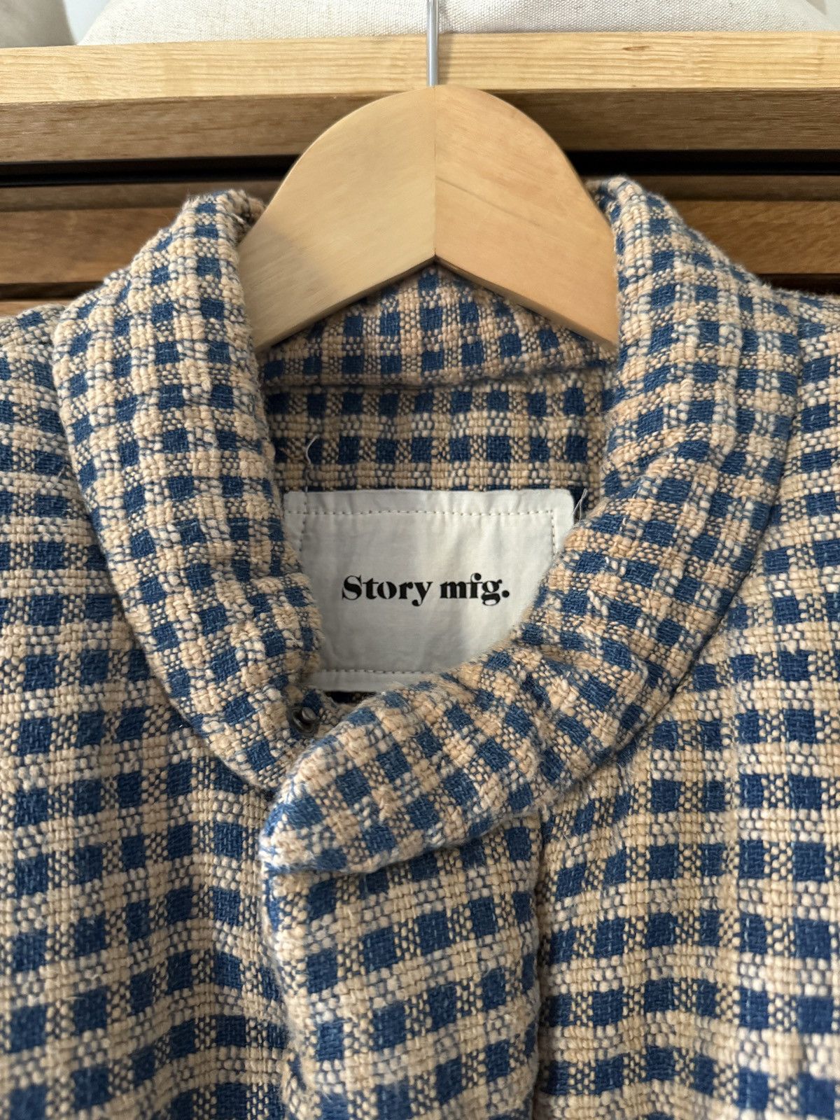 Story Mfg. Story MFG Sahab Vest Wobbly Check Size M Size US M / EU 48-50 / 2 - 3 Thumbnail