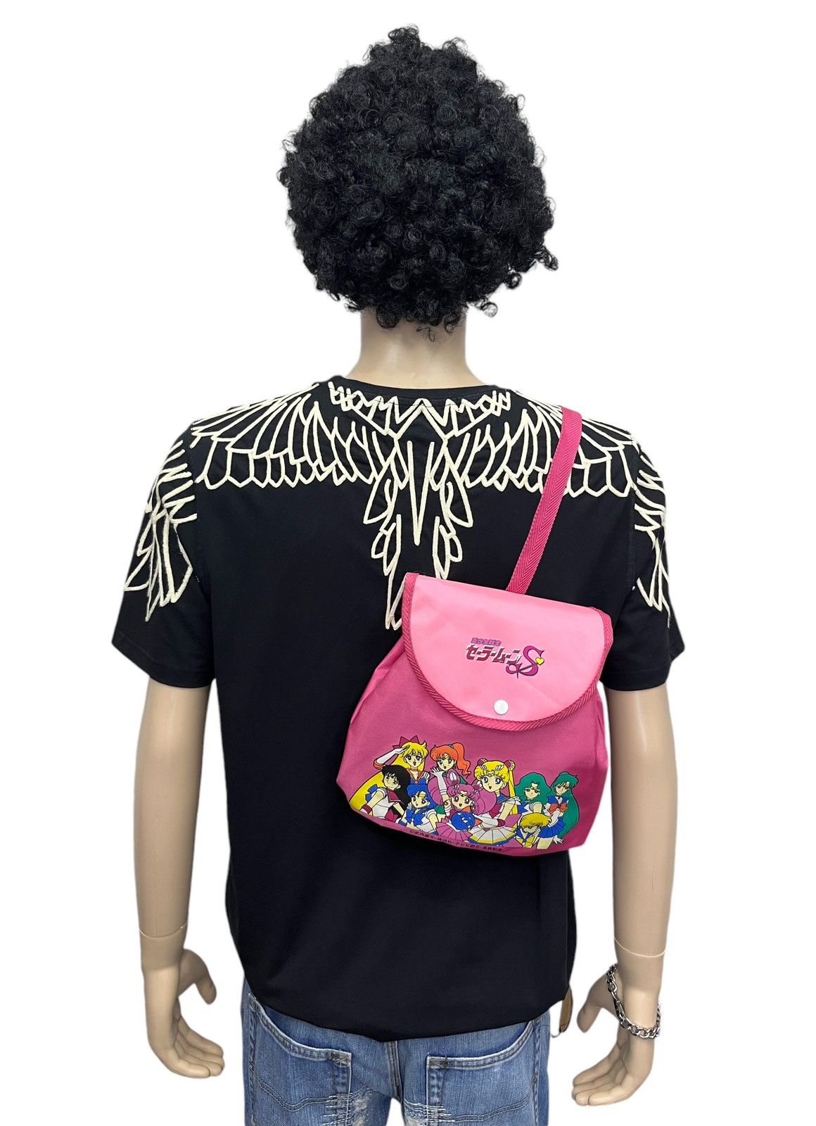 Anime 🔥VINTAGE SAILORMOON Collectible Junior Mini Baby Backpack Size ONE SIZE - 1 Thumbnail