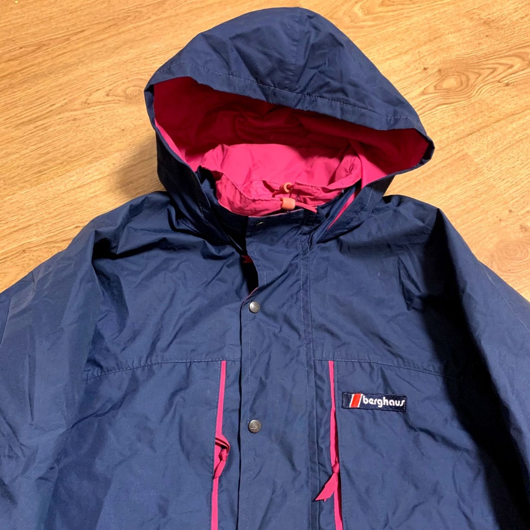 Berghaus VINTAGE Berghaus Jacket Women XL Gore-Tex 90s Windbreaker Water Resistant Blue Size XL / US 12-14 / IT 48-50 - 3 Thumbnail