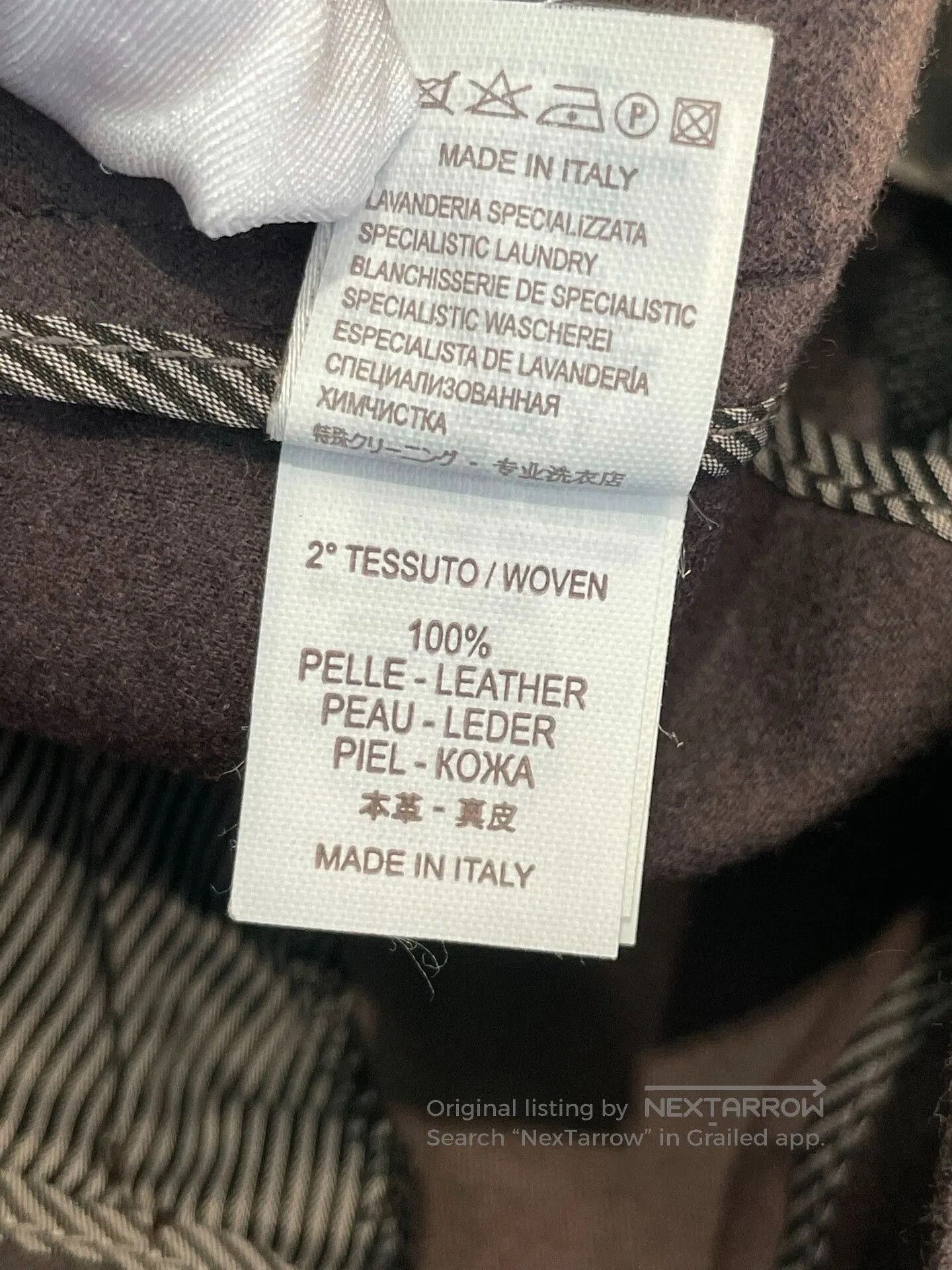 Brunello Cucinelli brunello cucinelli dark brown wool pants. Size US 36 / EU 52 - 6 Thumbnail