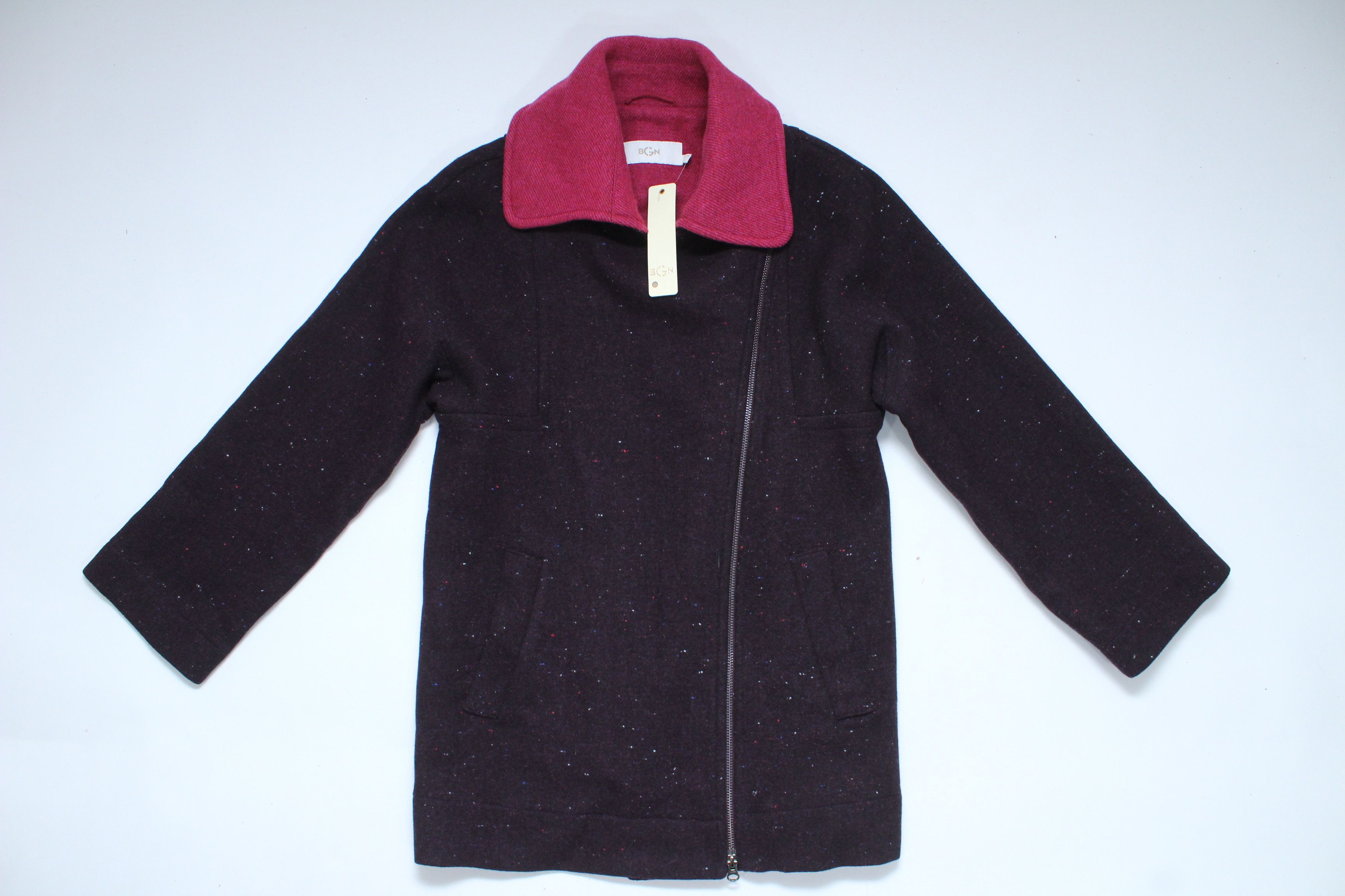 Other BGN Coat Wool Womens Size 6US New Vintage Rare Size M / US 6-8 / IT 42-44 - 9 Thumbnail