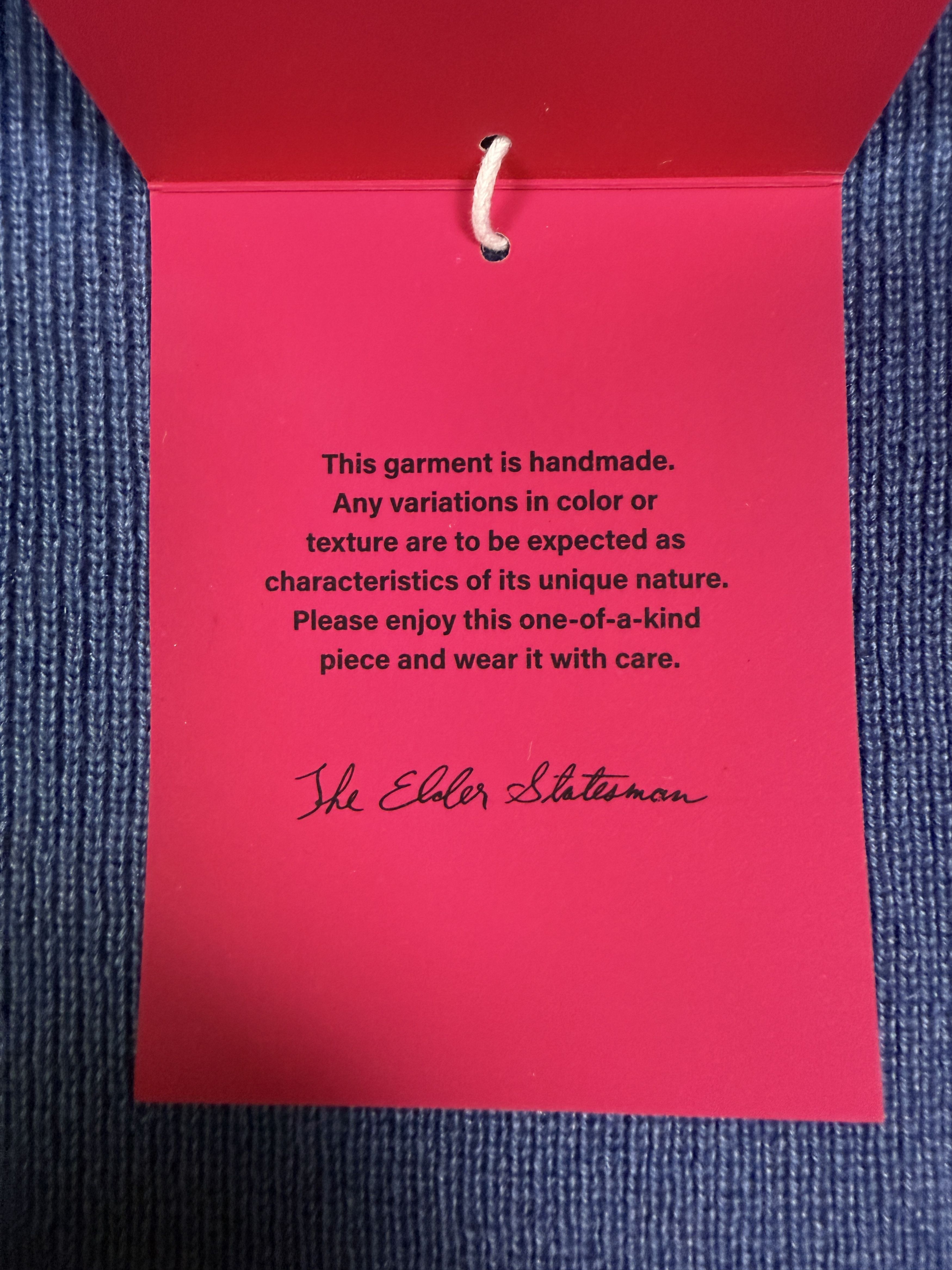 The Elder Statesman $650 The Elder Statesman Delicash Peacock Turtleneck Size L / US 10 / IT 46 - 7 Thumbnail