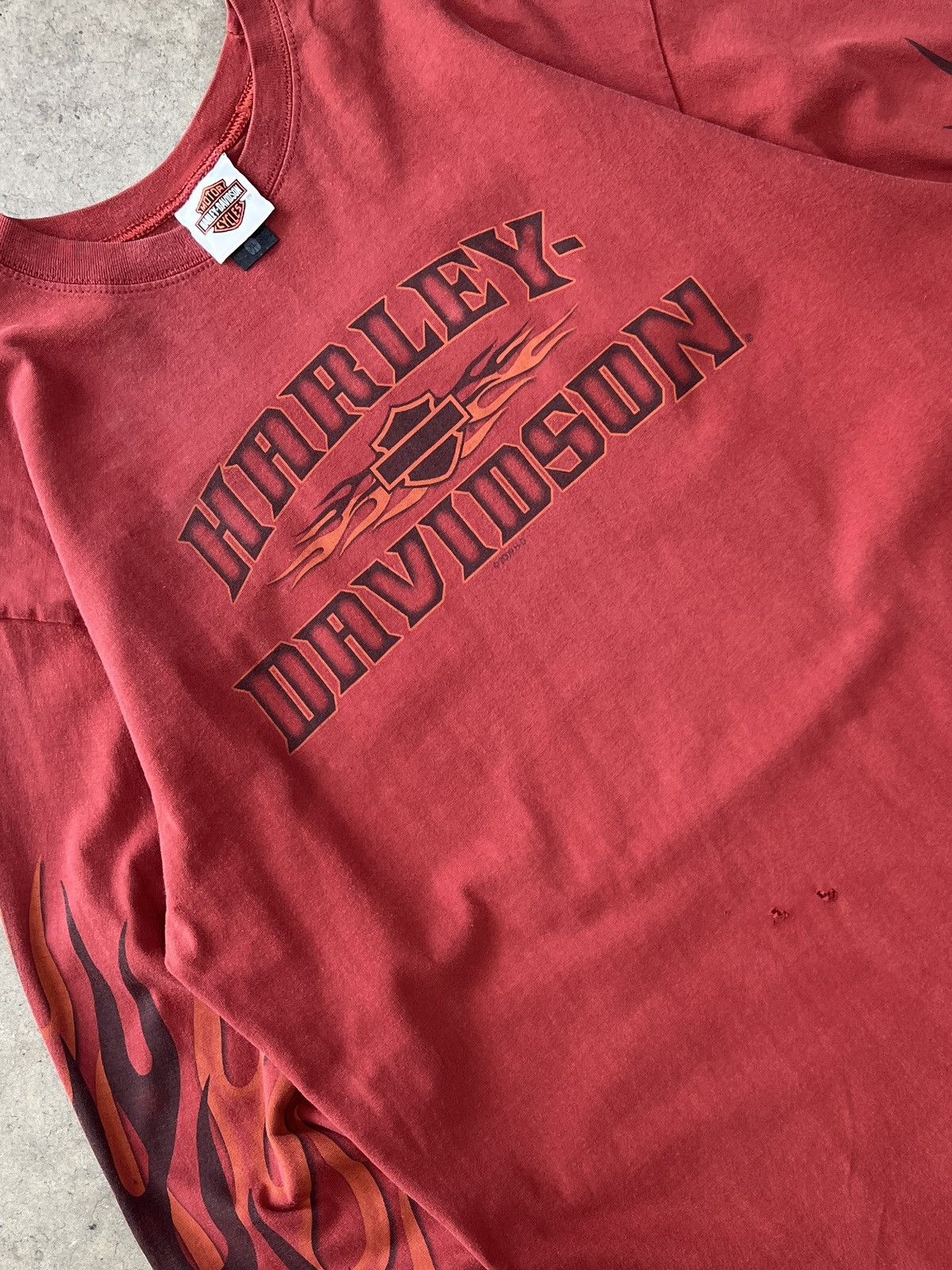 Harley Davidson Vintage 2009 Harley Davidson Flame Highroads New Jersey XL Size US XL / EU 56 / 4 - 5 Thumbnail