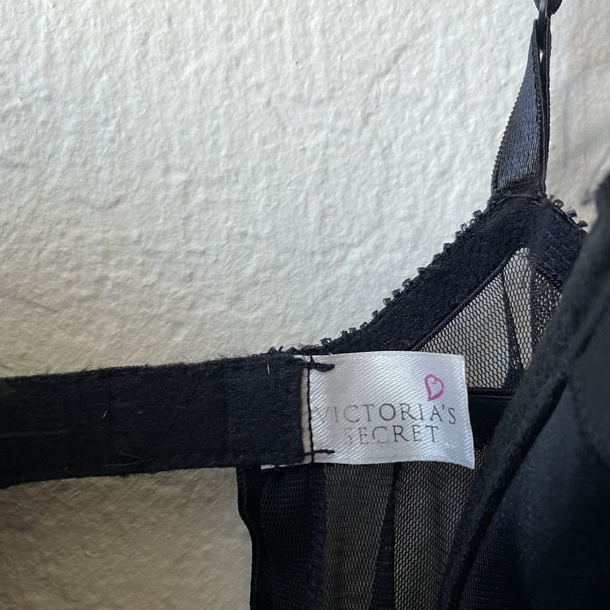 Victoria's Secret rare 90s Victoria’s Secret black marabou fur babydoll top Size ONE SIZE - 3 Thumbnail