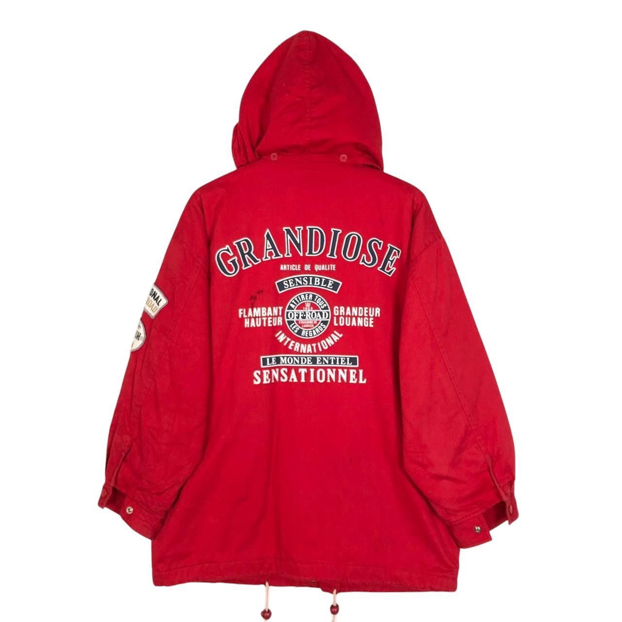 Vintage Grandios International Racing Jacket Off-Road Hoodie