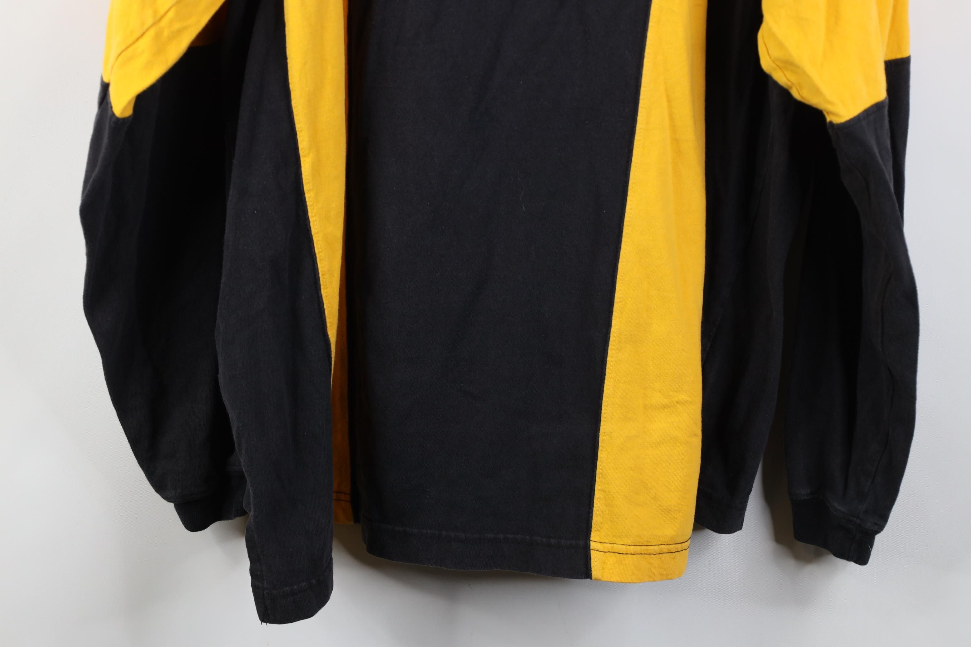 Vintage Vintage Y2K 2000 Pittsburgh Football Long Sleeve Rugby Polo Size US L / EU 52-54 / 3 - 14 Thumbnail