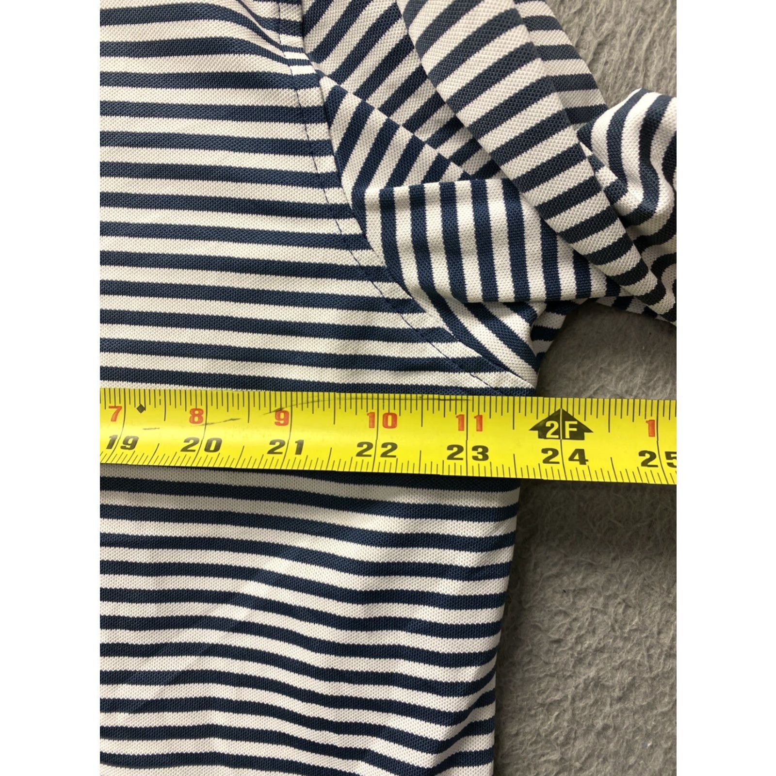 Peter Millar VINTAGE Peter Millar Summer Comfort Golf Polo Shirt Men Large White Black Striped 90s Size US L / EU 52-54 / 3 - 5 Thumbnail