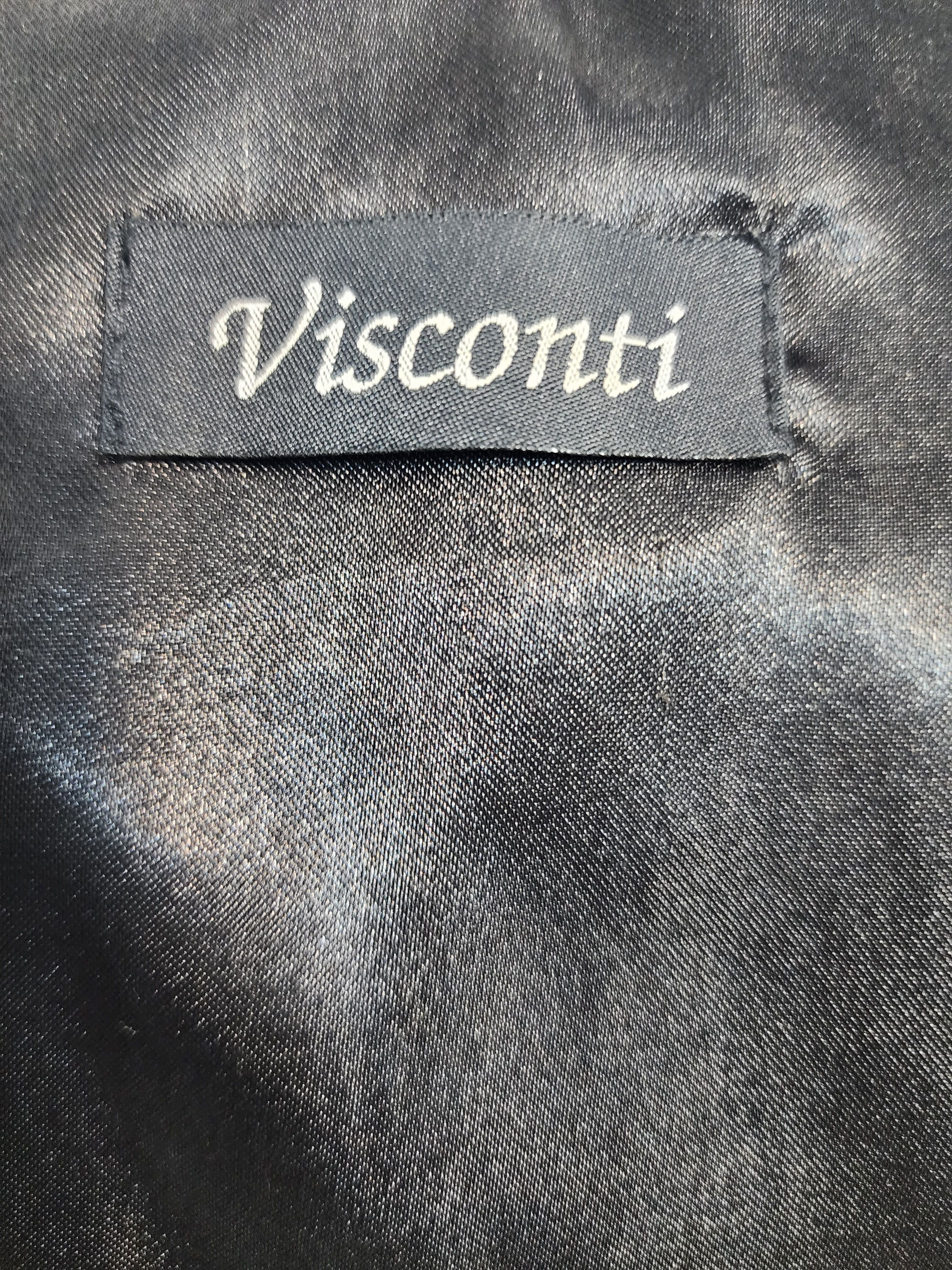 Designer Black Genuine Leather Jacket Size M / US 6-8 / IT 42-44 - 8 Thumbnail