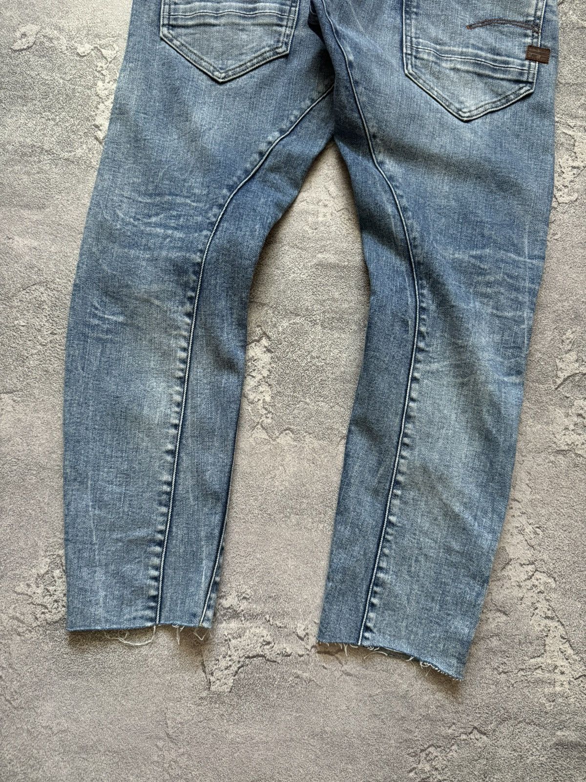 G-Star × Vintage G star raw 31/34 DSTAQ 3D super slim denim jean trouser pant Size US 31 - 5 Thumbnail