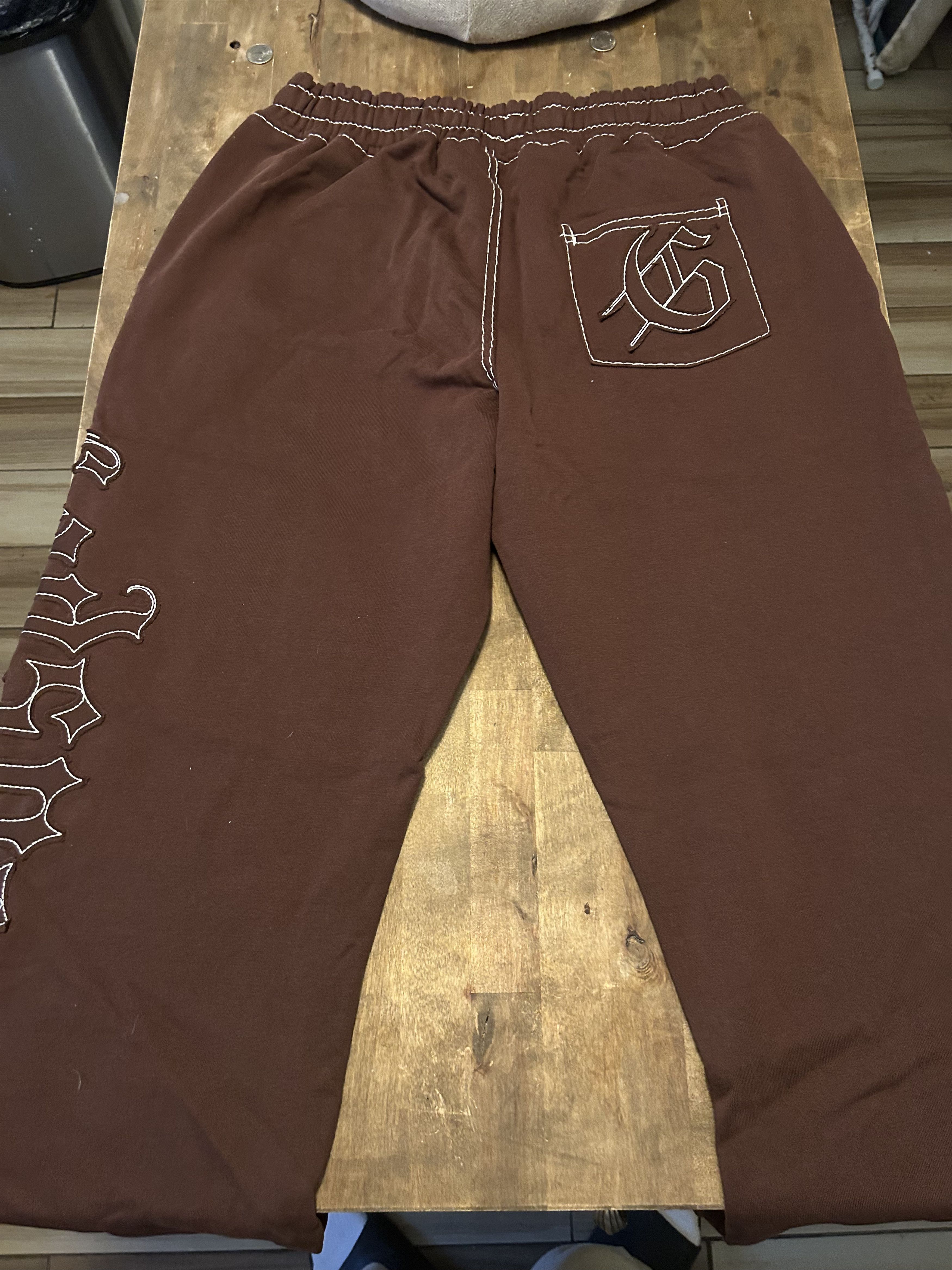 Godspeed Godspeed brown OG xl sweatpants Size US 38 / EU 54 - 2 Thumbnail
