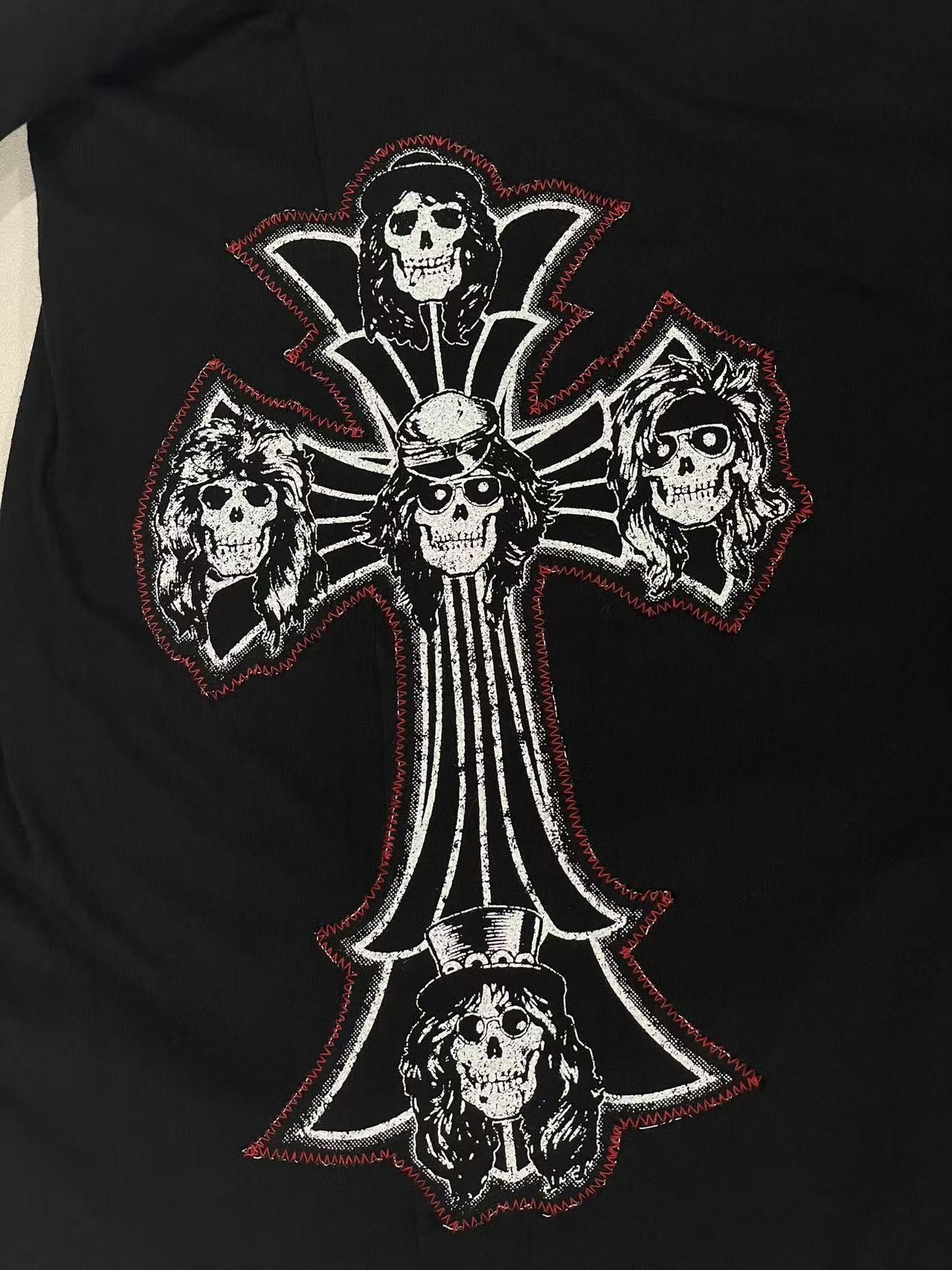 Chrome Hearts Chrome Hearts Gun N' Roses Cross Embroidered Long Sleeve Tee Size S / US 4 / IT 40 - 9 Thumbnail