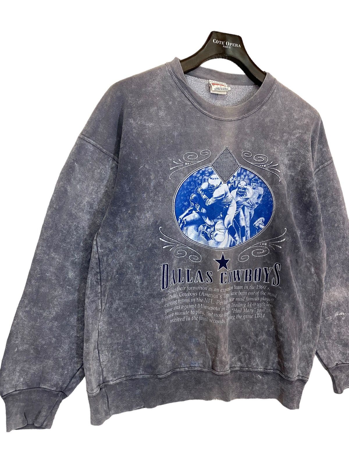 NFL × Nutmeg ‼️VINTAGE DALLAS COWBOYS FOOTBALL NFL TEAM SWEATSHIRT Size US L / EU 52-54 / 3 - 2 Thumbnail