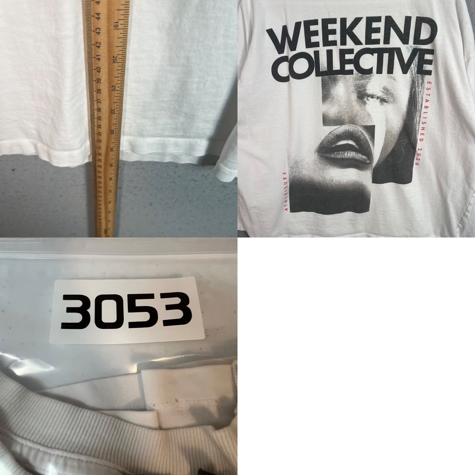 Asos ASOS Design Weekend Collective White Graphic Long Sleeve T-Shirt Womens Medium Size M / US 6-8 / IT 42-44 - 8 Thumbnail