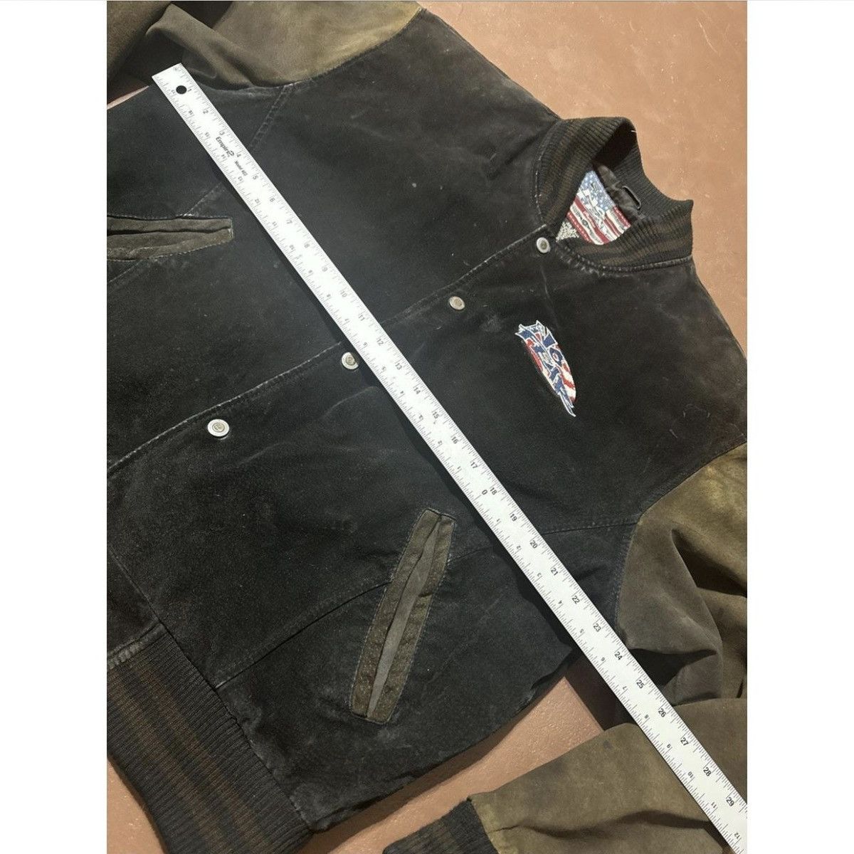 No Fear Y2K No Fear leather bomber jacket Size US M / EU 48-50 / 2 - 8 Thumbnail