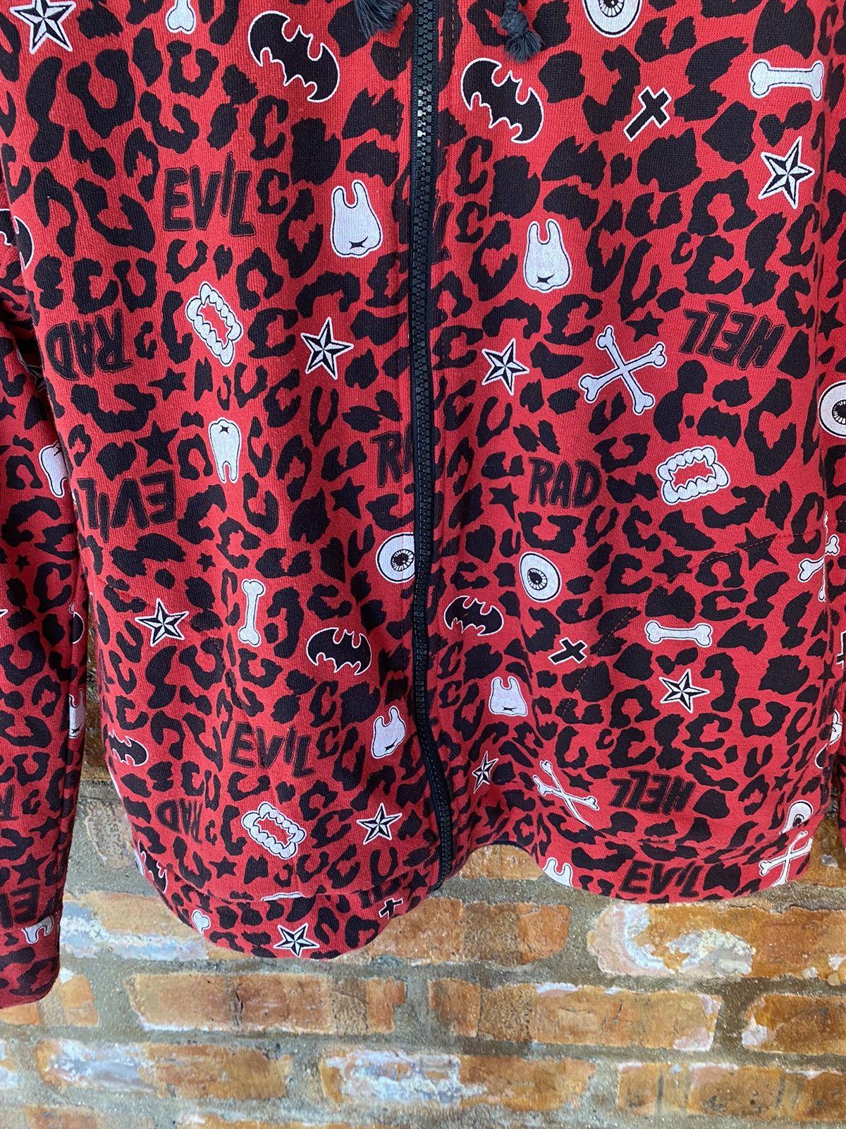 Japanese Brand 2000s Hell cat punk Sex Cross punk reversible hoodie Size M / US 6-8 / IT 42-44 - 7 Thumbnail