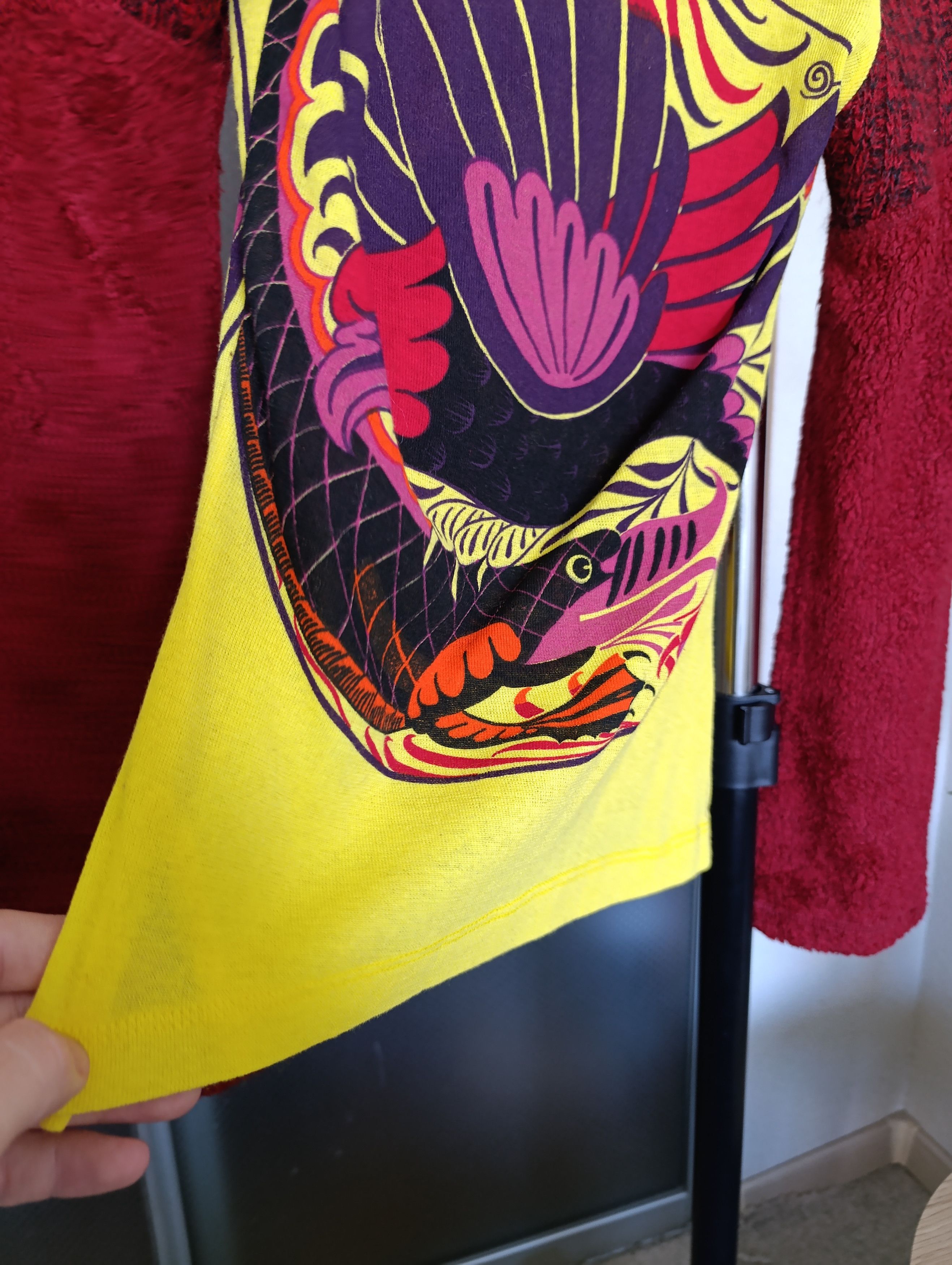 Custo Barcelona Y2K CUSTO BARCELONA EAGLE SOFT TOP LONG SLEEVE Size M / US 6-8 / IT 42-44 - 12 Thumbnail