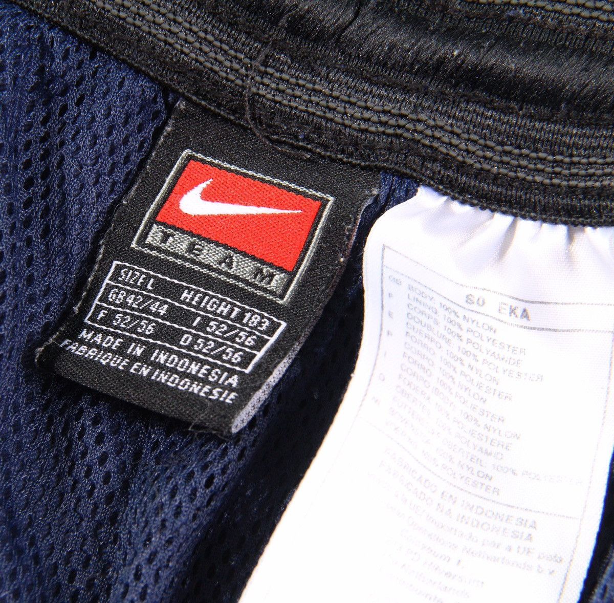 Nike Nike Vintage 90s Team TN Tech Sweat Pants Joggers Blue L Size US 34 / EU 50 - 5 Thumbnail