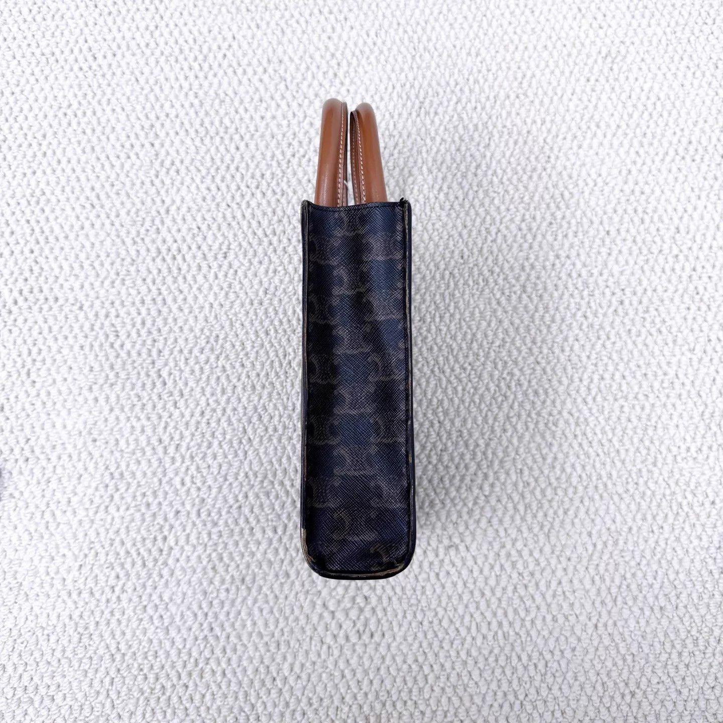 Celine Celine Cabas Triomphe Monogram Full Logo Piano Mini Tote Size ONE SIZE - 6 Thumbnail