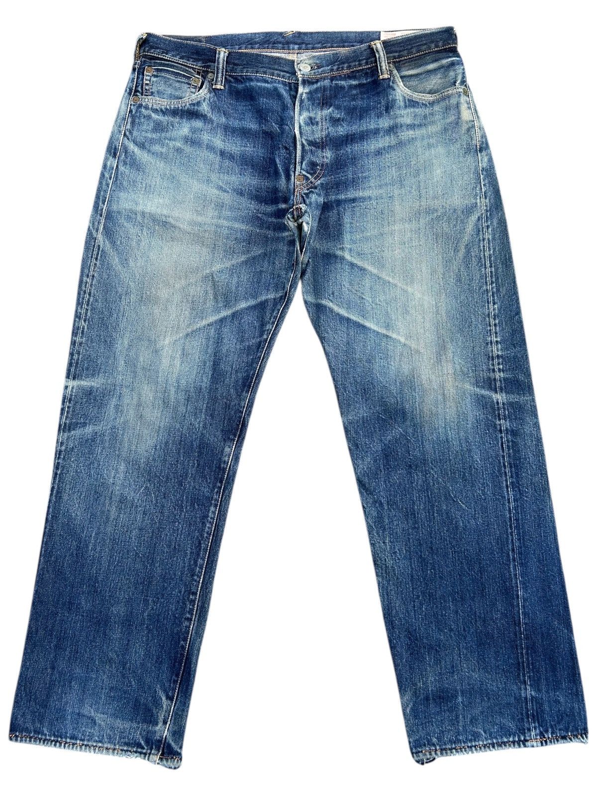 Thrashed Vintage Evisu Selvedge No1 Special Denim Jeans
