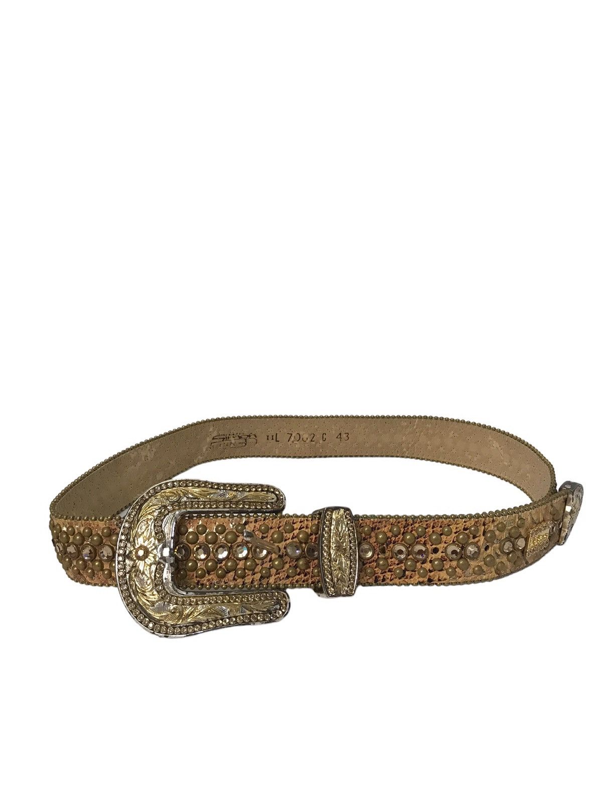 B.B. Simon B.B Simon Rhinestone Belt Size ONE SIZE - 2 Thumbnail