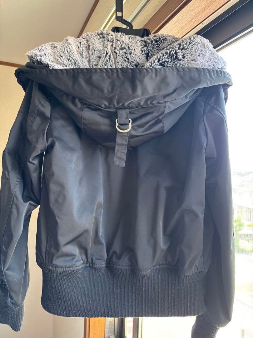 Japanese Brand Hooded Fur Bomber Size S / US 4 / IT 40 - 3 Thumbnail