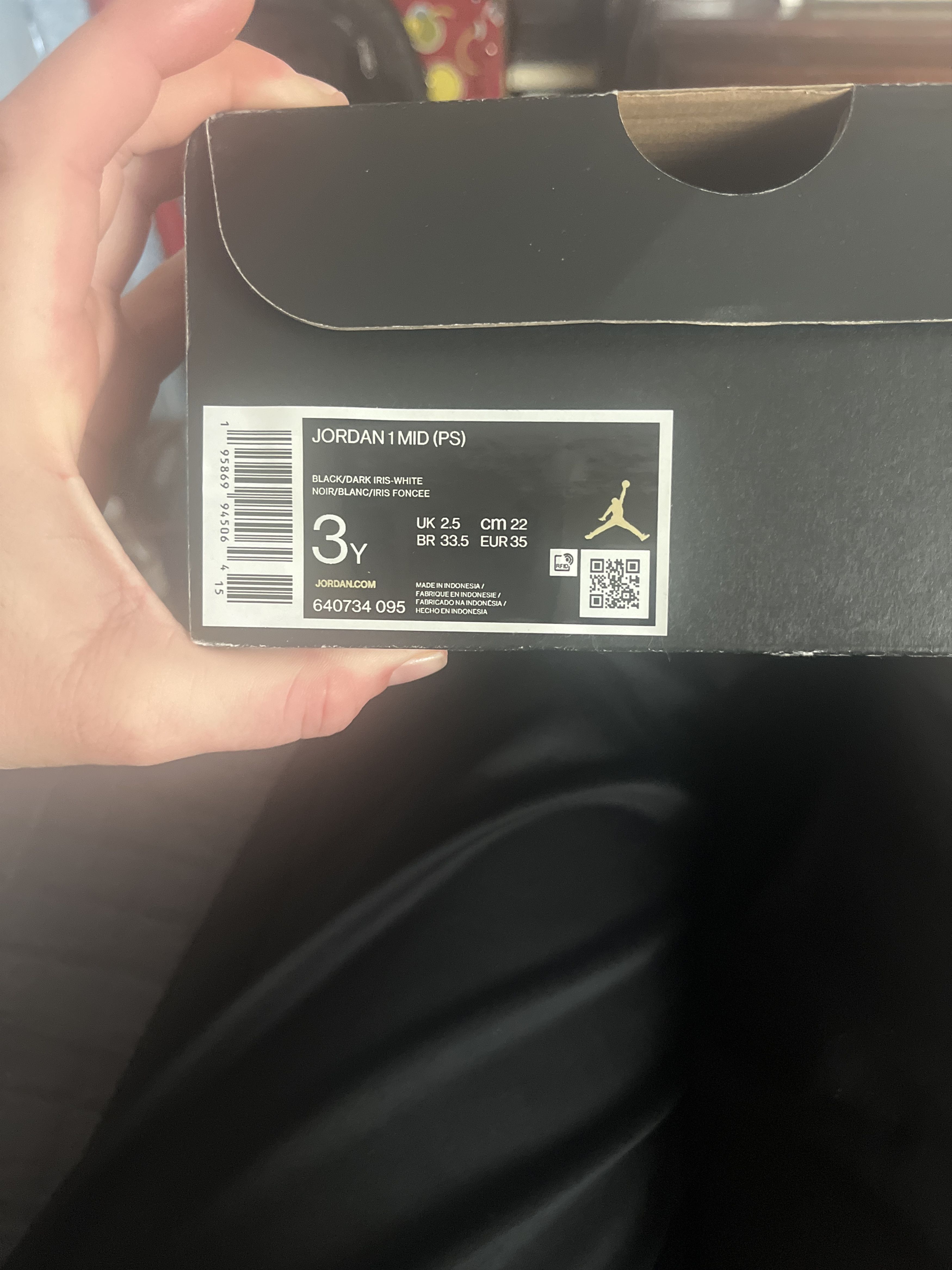 Jordan Brand Jordan 1 Mid Size US 5 / EU 37 - 1 Thumbnail