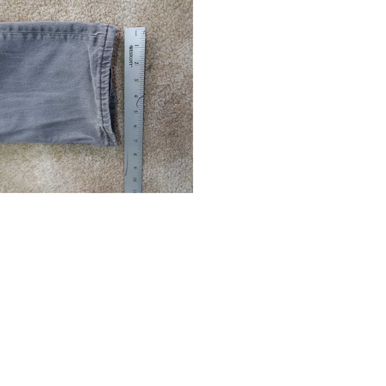 Levi's Levi's 511 Slim Straight Jeans Men's 38x30 Gray Denim Stretch Slim Fit Casual Pants Regular Rise Ultimate 5-Pocket Mens Size US 38 / EU 54 - 9 Thumbnail
