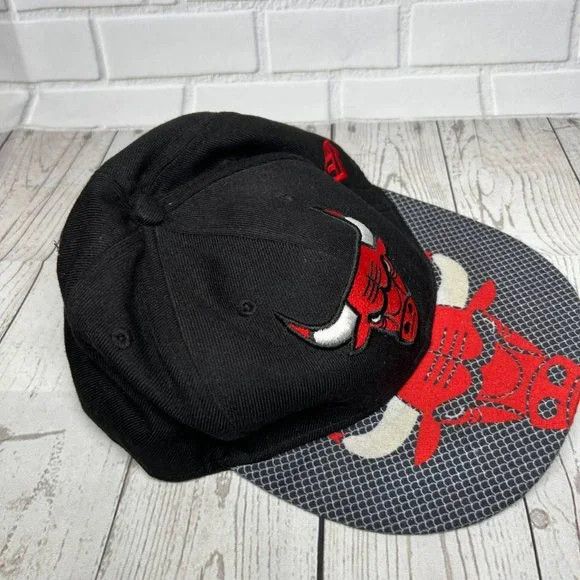 New Era Chicago Bulls NBA New Era Hat Snapback Cap Black Men Size ONE SIZE - 3 Thumbnail
