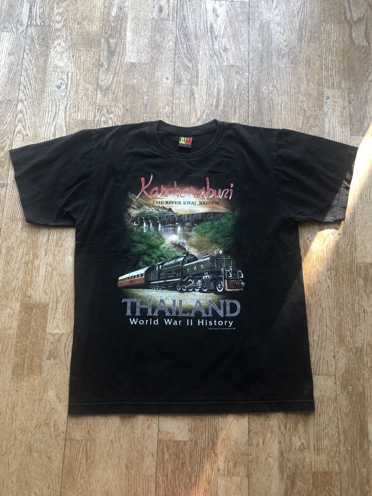 Other × Vintage KANCHANABURI WW2 RARE VINTAGE THAILAND TEE SHIRT Size US L / EU 52-54 / 3 - 1 Thumbnail