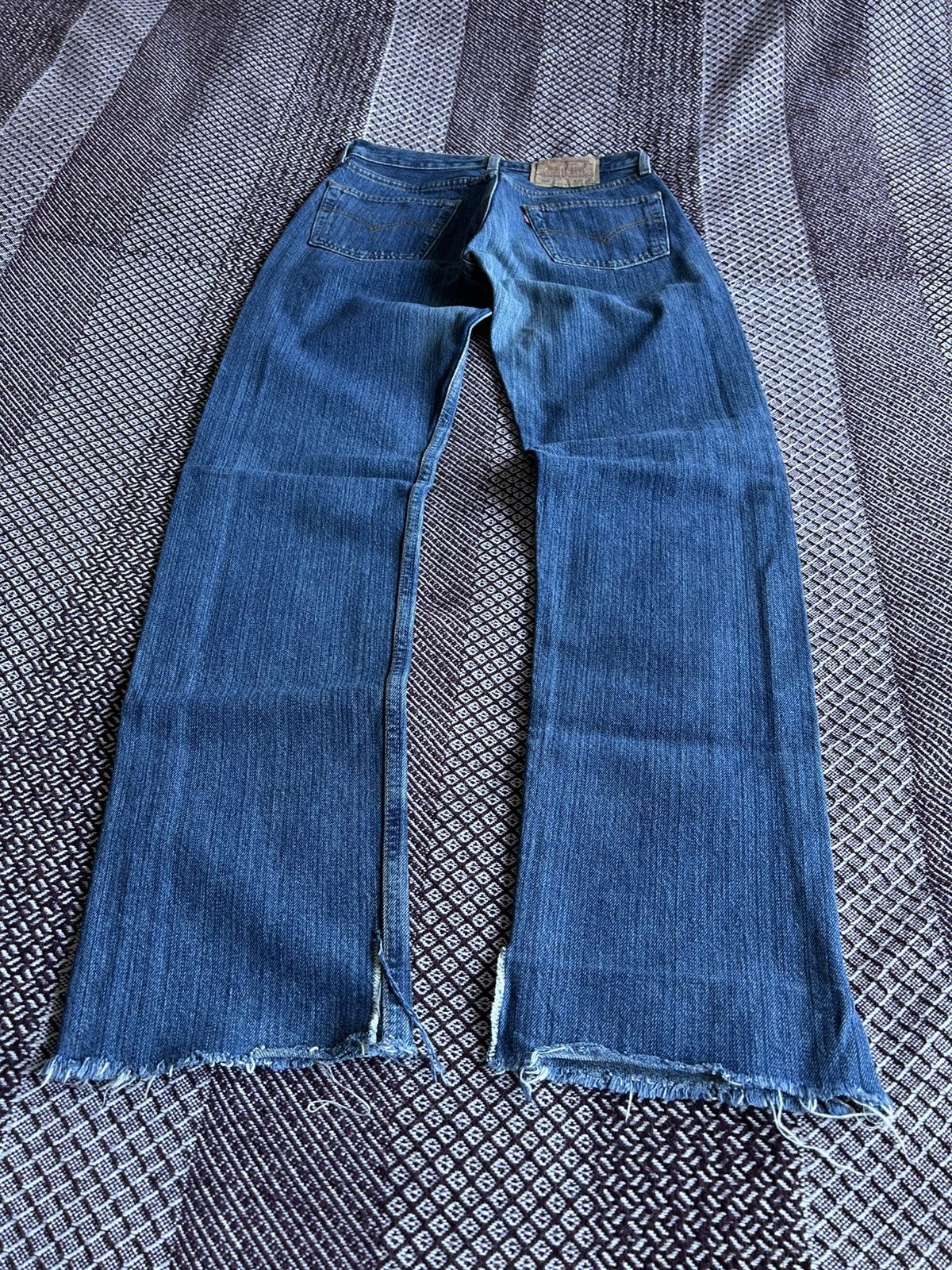 Jean × Levi's × Vintage Vintage Levis 501 Cotton 90s Streetwear Jeans Size W29 L34 Size US 29 - 3 Thumbnail