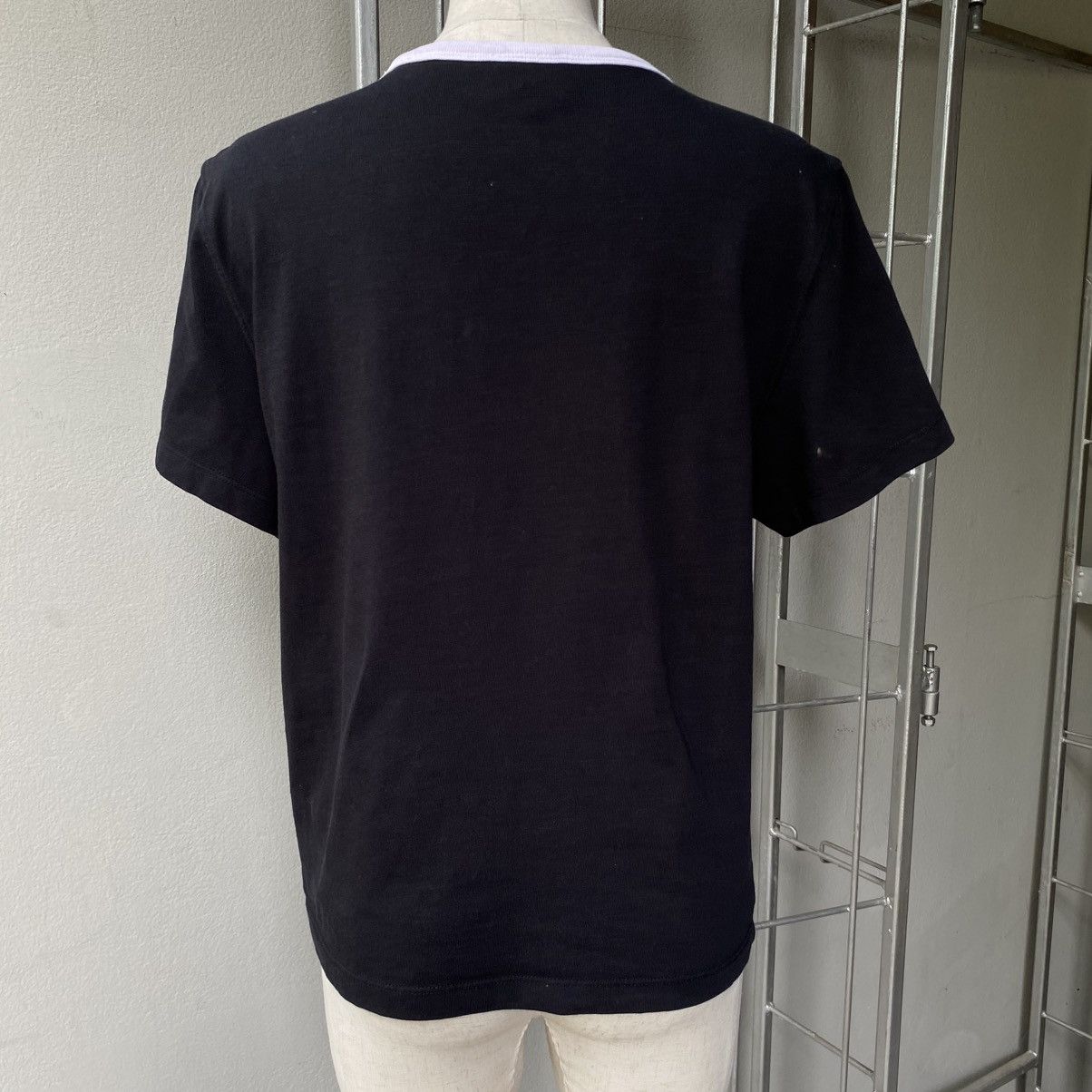 Marithe + Francois Girbaud MARITHE FRANCOIS GIRBAUD Black Tee Size M / US 6-8 / IT 42-44 - 3 Thumbnail