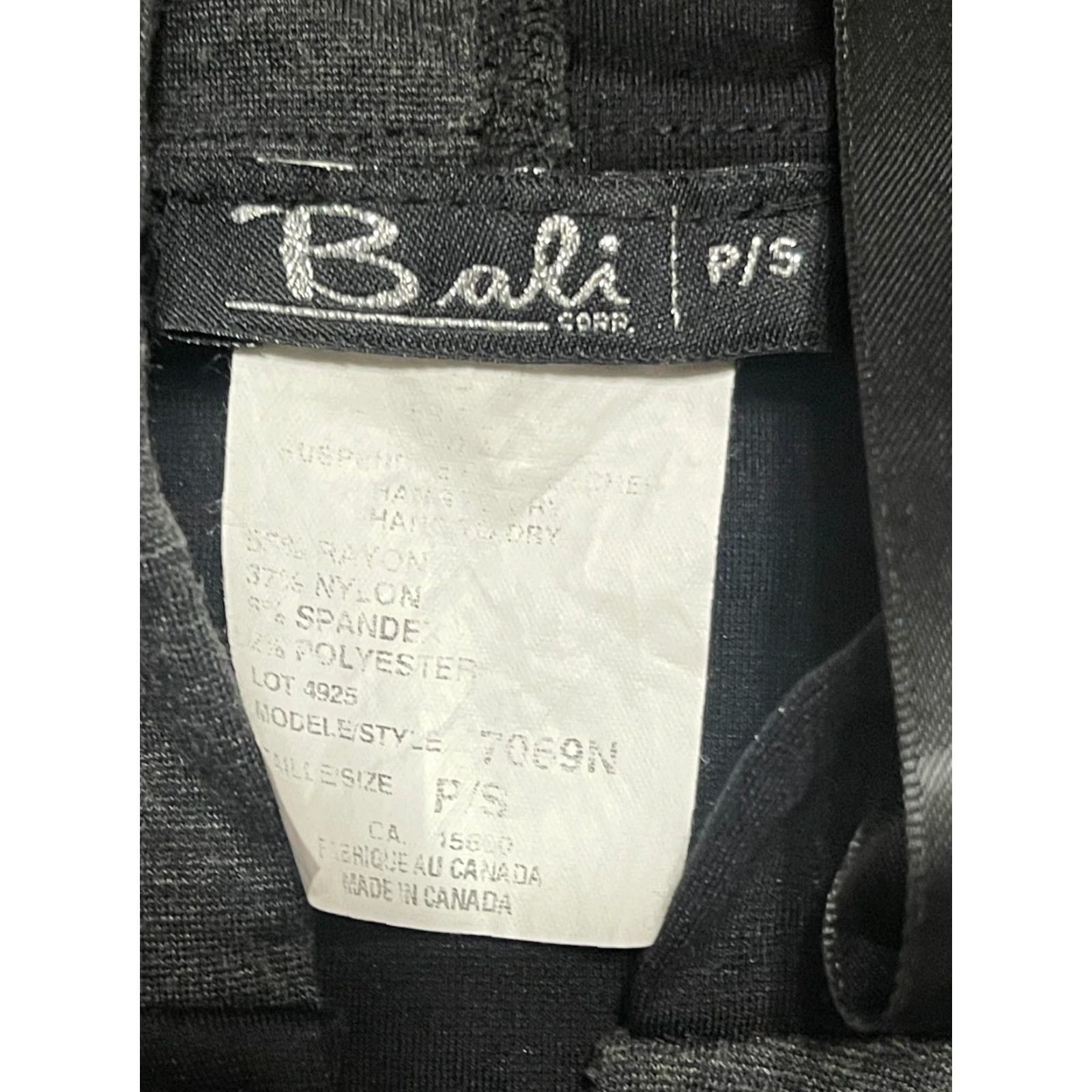 Vintage Bali Hooded Women's Small Gray Black Long Sleeve Full Zip Shirt Size S / US 4 / IT 40 - 6 Thumbnail