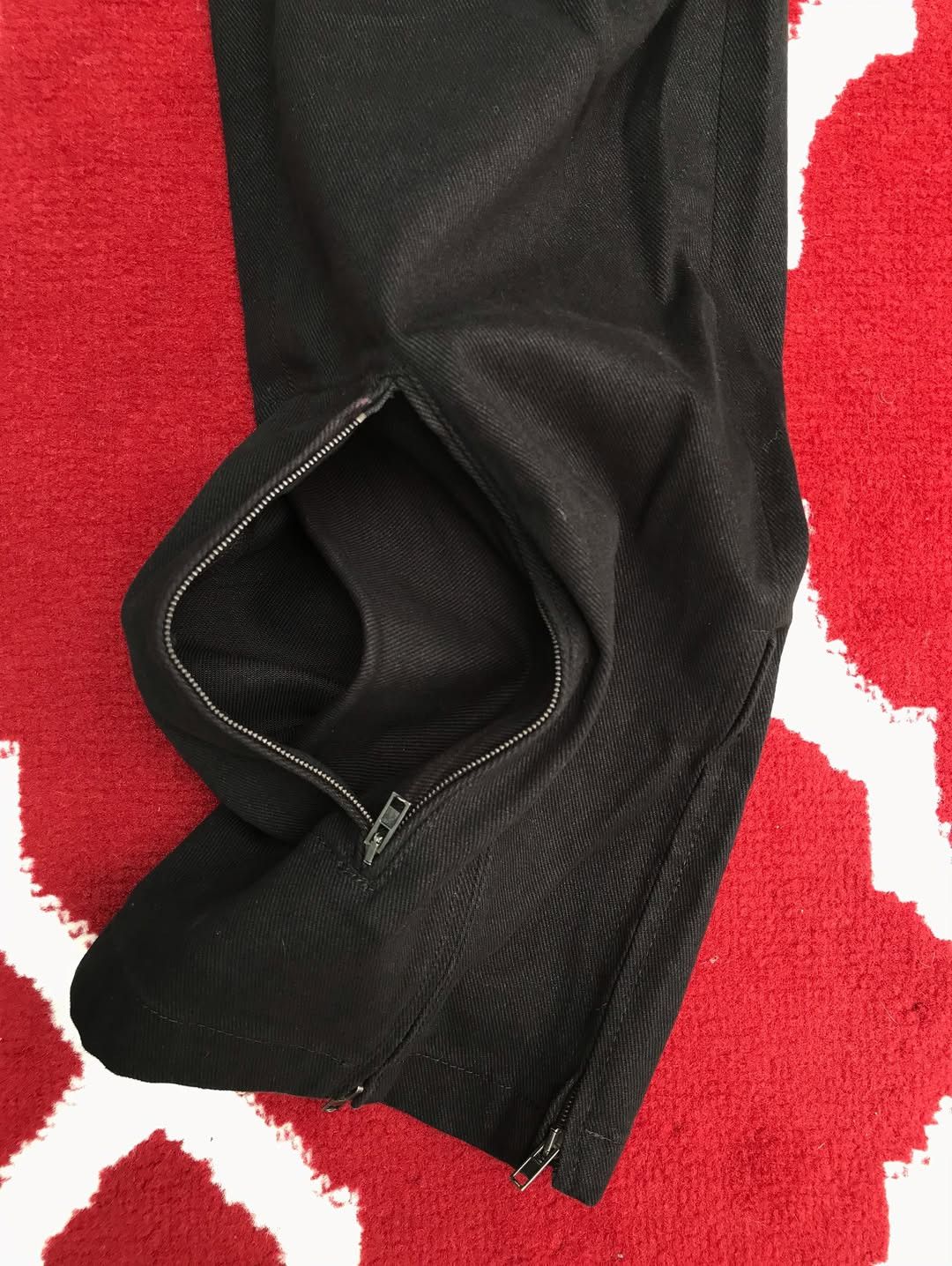 Helmut Lang Helmut Lang trouser black pants zipper Size US 32 / EU 48 - 3 Thumbnail