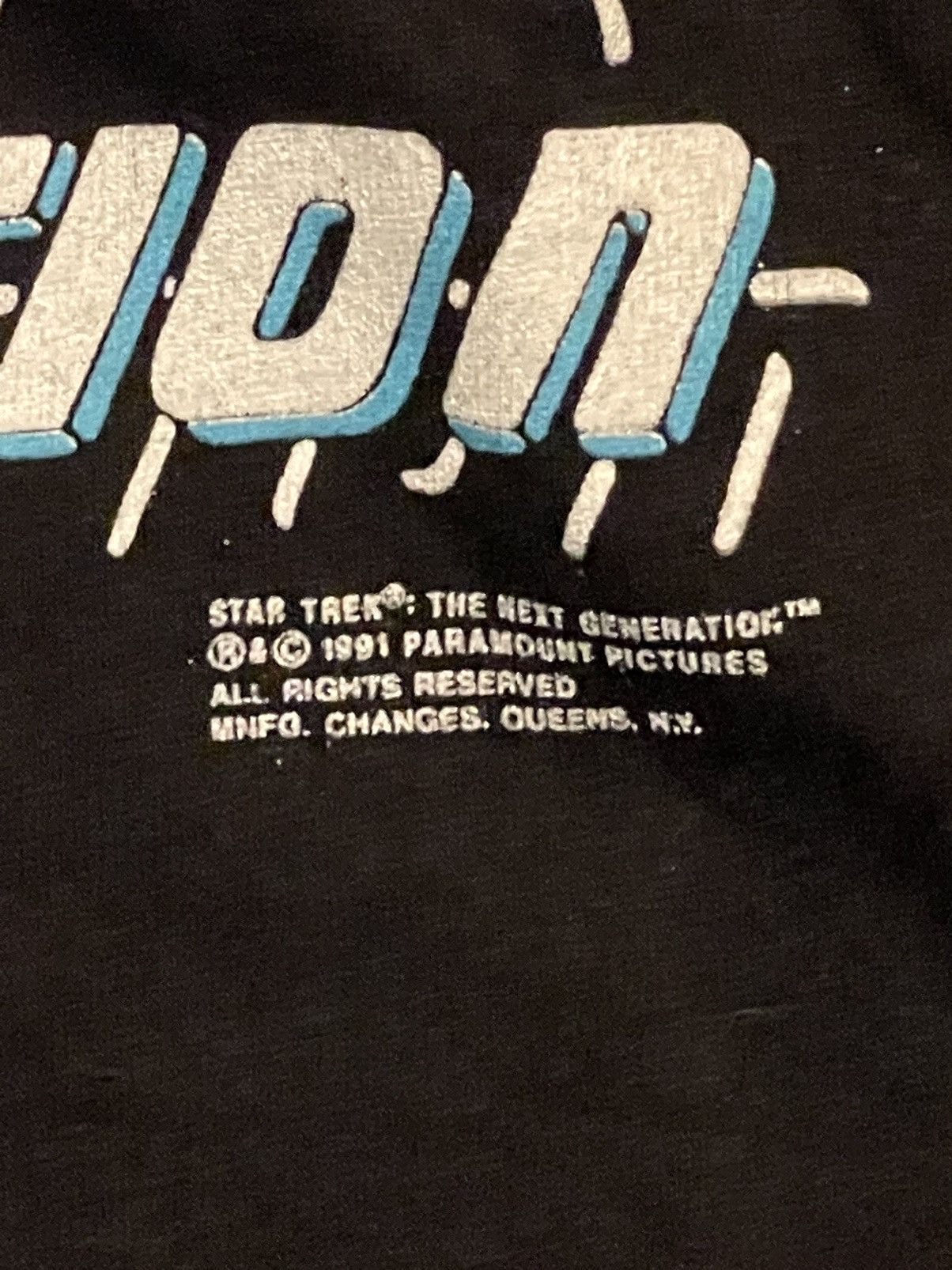 Vintage Vintage STAR TREK: THE NEXT GENERATION 1991 Sz L Size US L / EU 52-54 / 3 - 3 Thumbnail