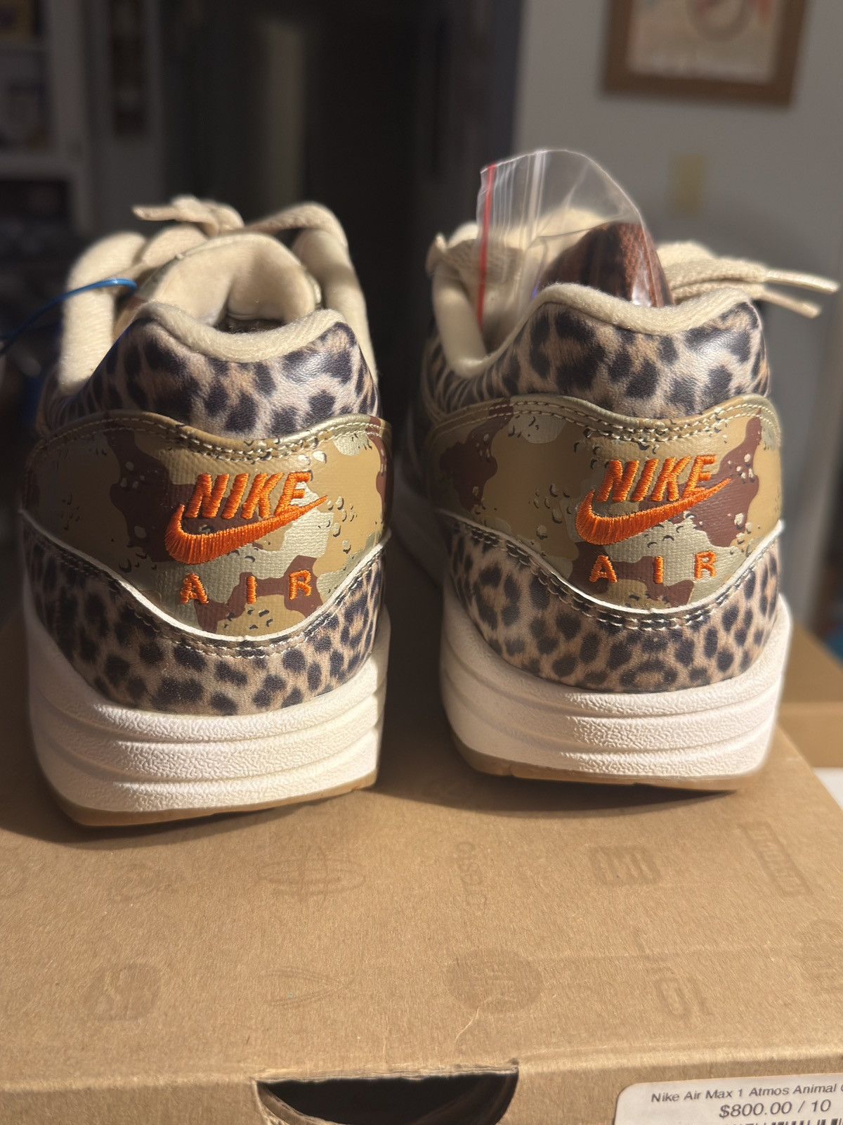 Nike × atmos Nike Air Max 1 PRM x Atmos Leopard Size US 10 / EU 43 - 3 Thumbnail