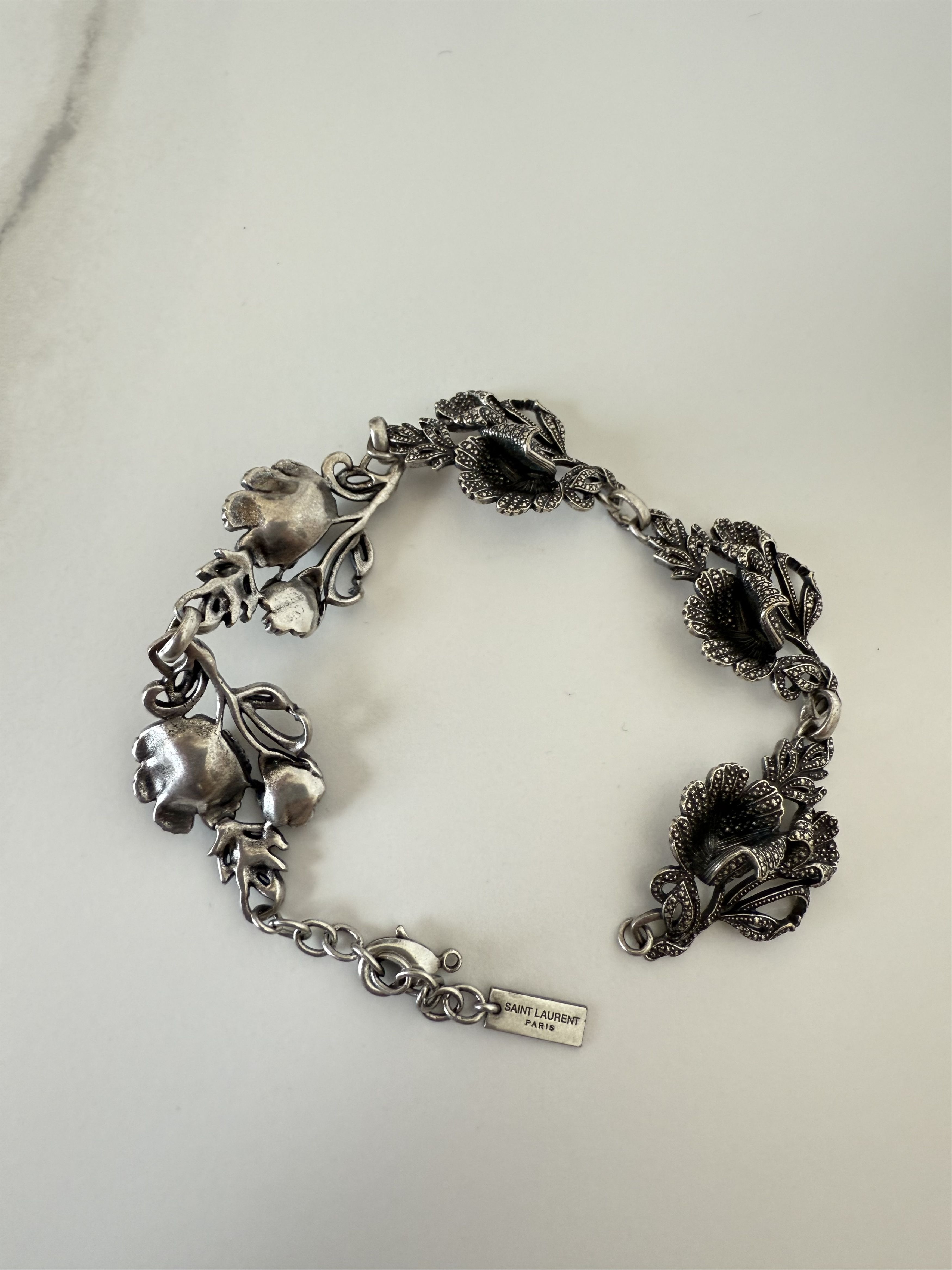 Saint Laurent Paris Saint Laurent Romantic Flower Bracelet Size ONE SIZE - 1 Thumbnail