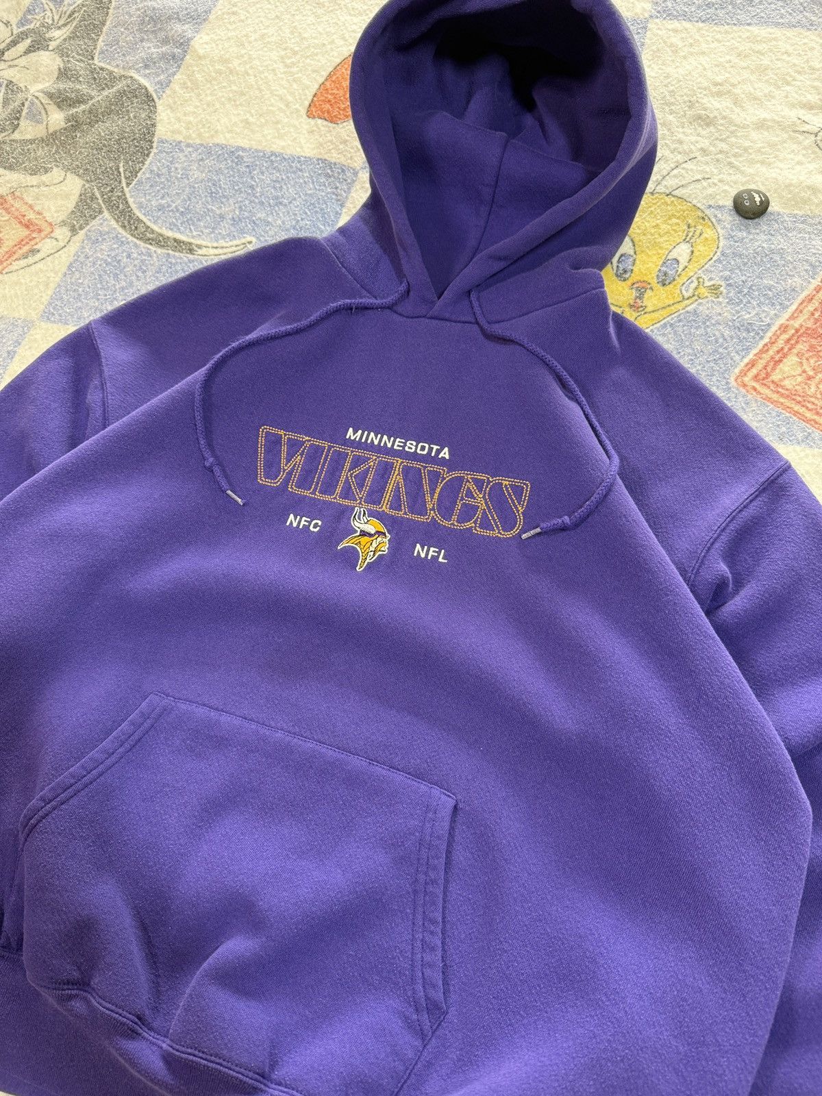 NFL Vintage minnesota vikings sweatshirt Size US L / EU 52-54 / 3 - 2 Thumbnail