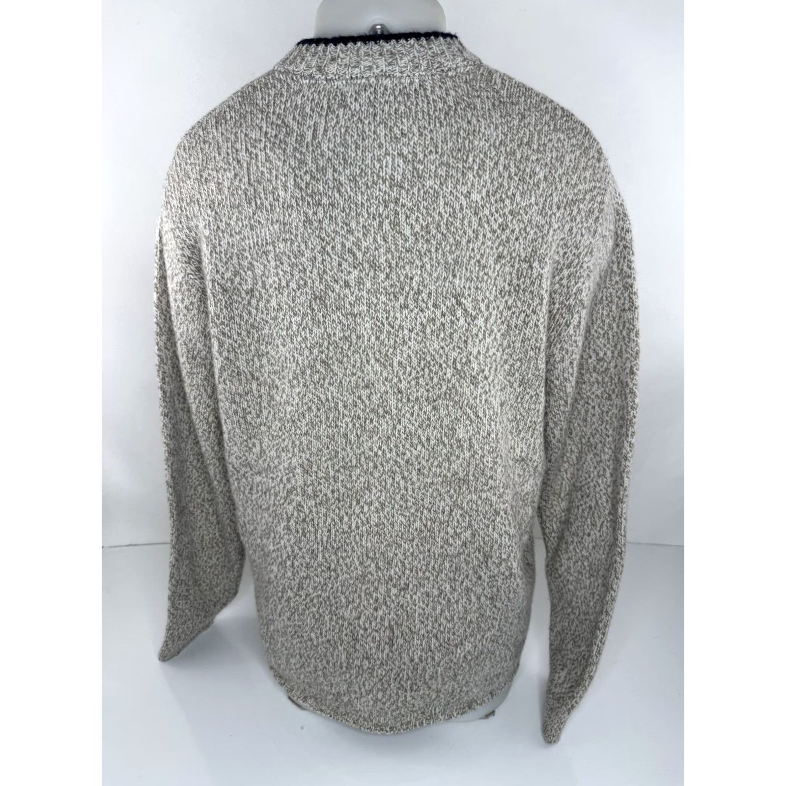 Orvis ORVIS Wool Button Collar Knit Fisherman Sweater L Mens Grayish Olive Beige Pullover Wool Knit RRB EXCELLENT Size US L / EU 52-54 / 3 - 4 Thumbnail