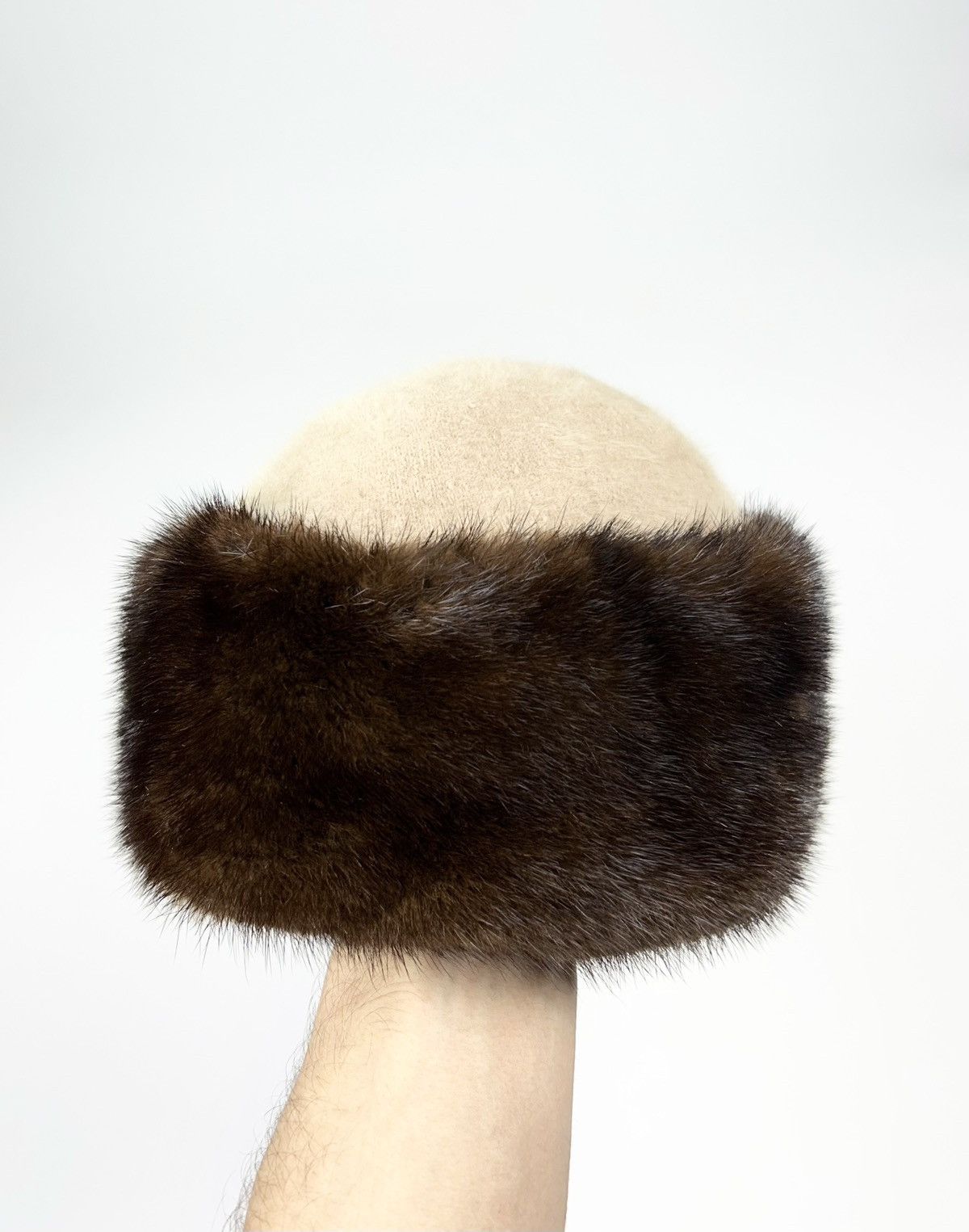 Burberry × Kangol × Vintage Vintage fur hat Kangol very rare cap Made in England Size ONE SIZE - 5 Thumbnail