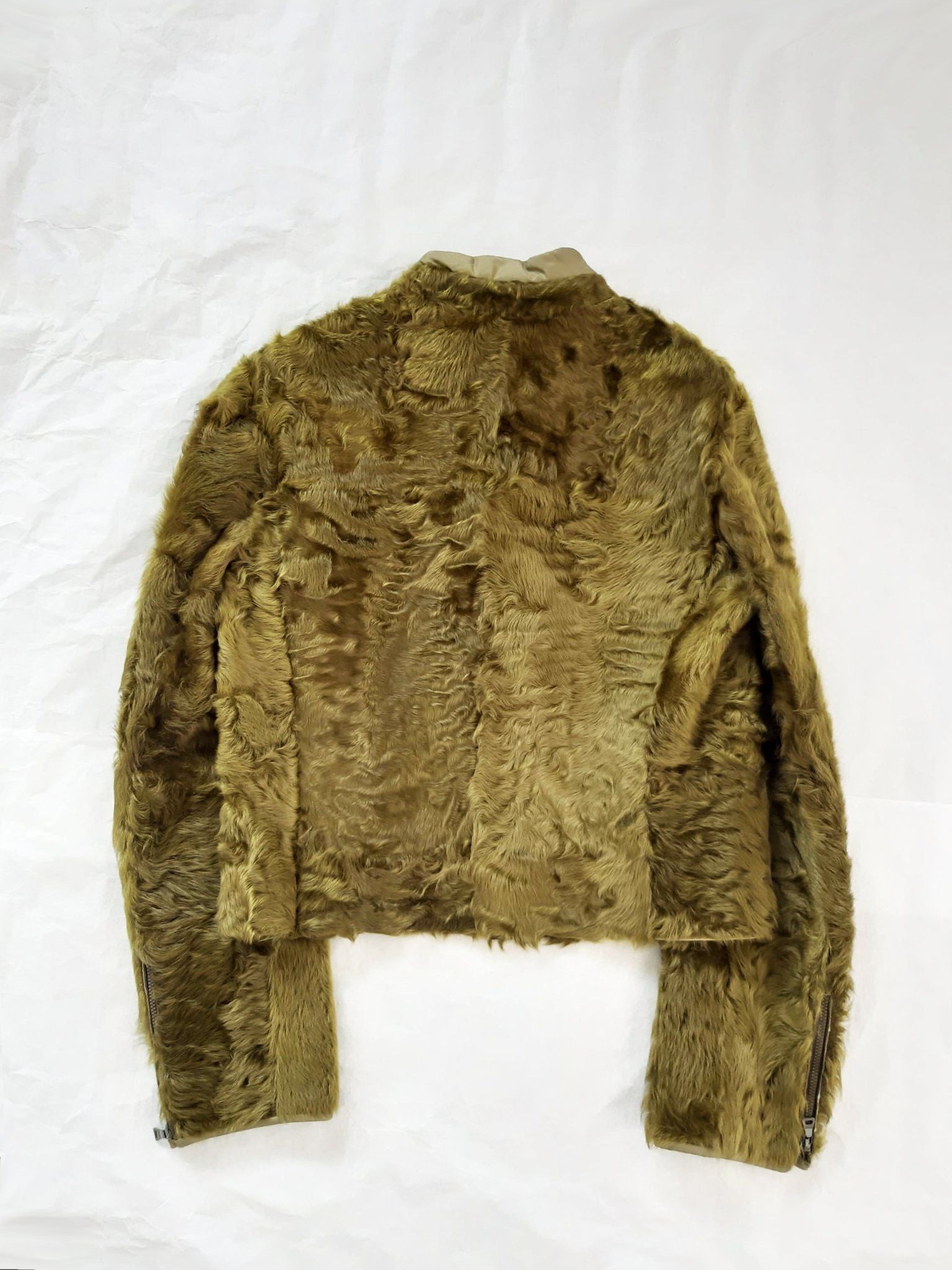 Prada Prada FW 1999 Astrakhan Beaver Fur Café Racer Size US S / EU 44-46 / 1 - 2 Thumbnail