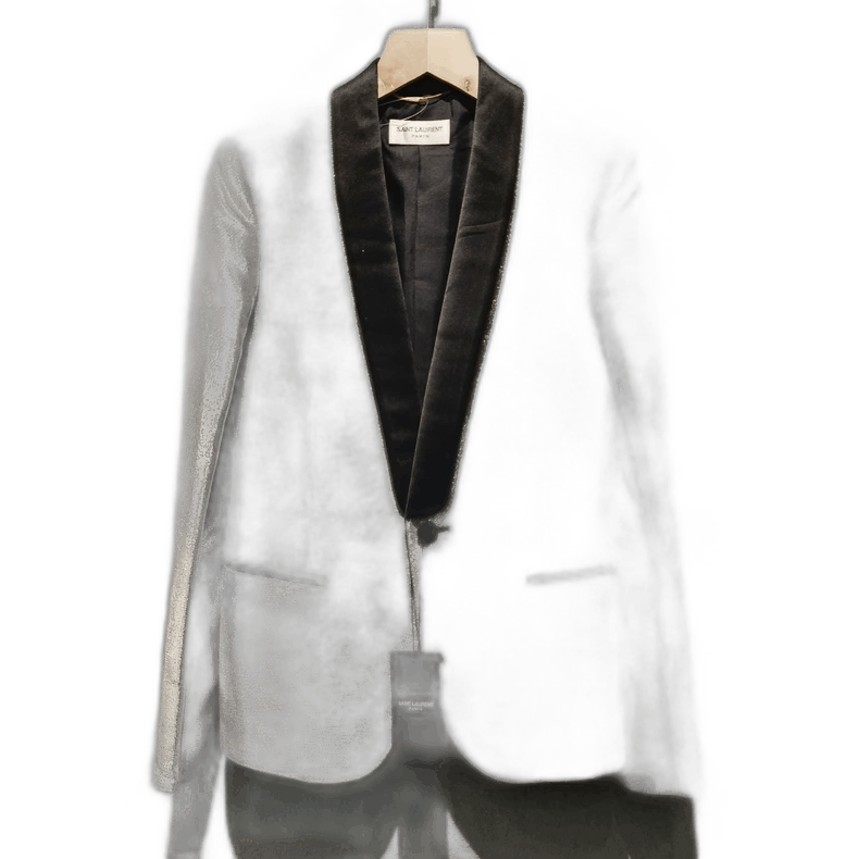 Saint Laurent Paris Saint Laurent Sequin Blazer Jacket Women's- Size XS / US 0-2 / IT 36-38 - 1 Thumbnail