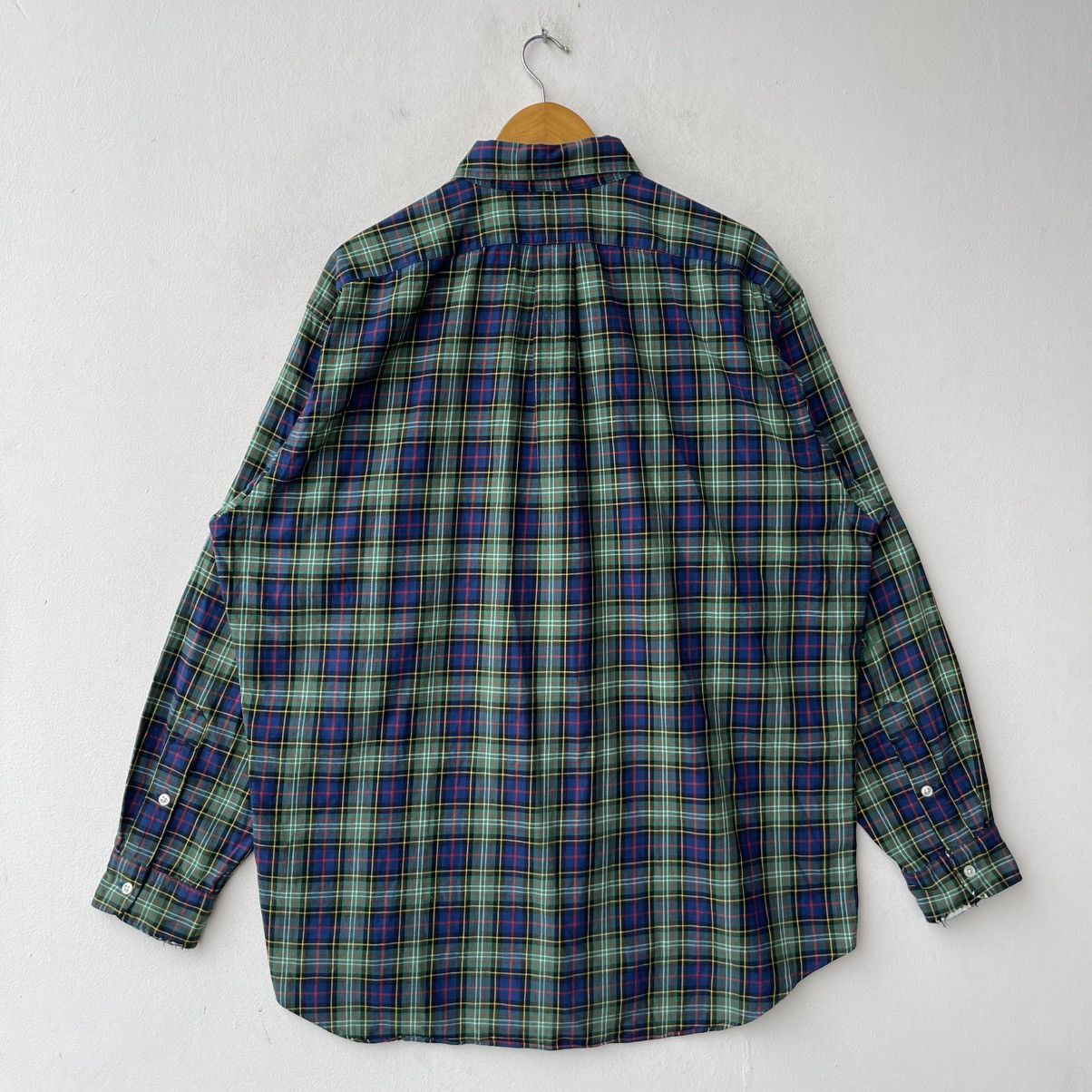 Polo Ralph Lauren Vintage 90s Ralph Lauren "Blake" Plaid Shirt Thrashed Size US L / EU 52-54 / 3 - 5 Thumbnail