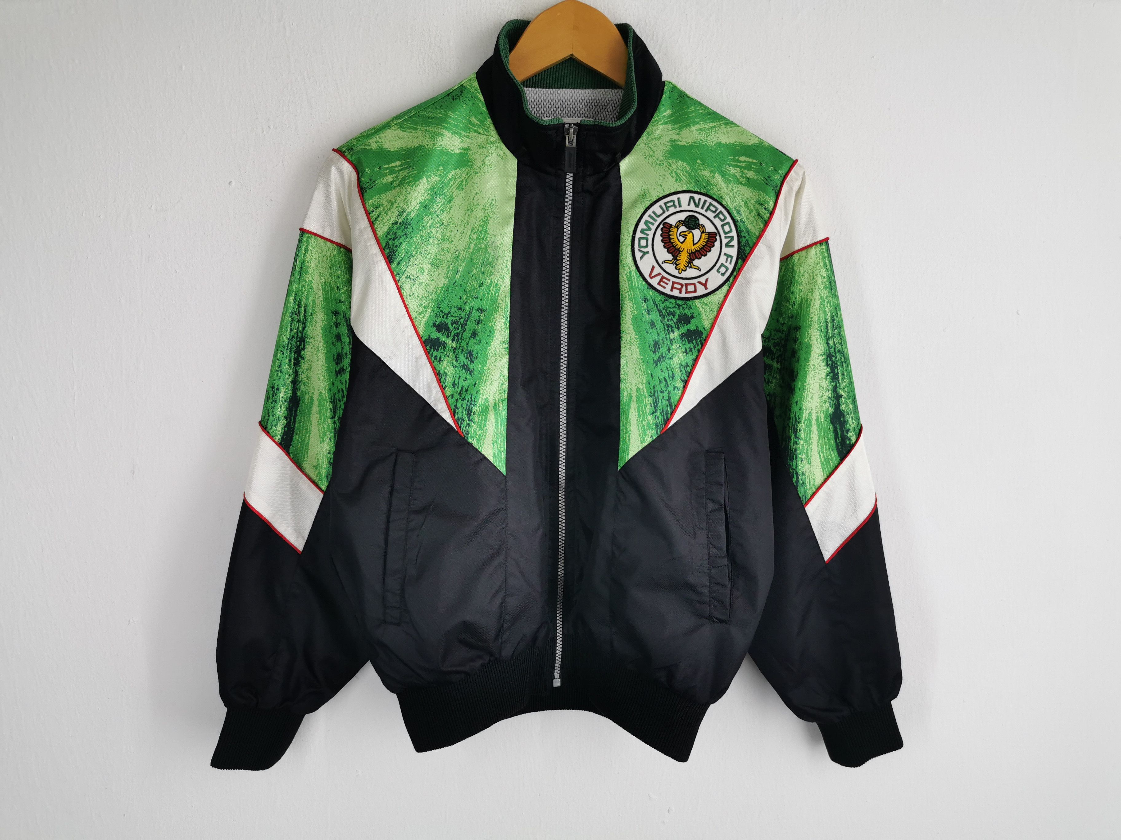 とみよし Mizuno Verdy Yomiyuri ジャケット Mizuno Vintage Yomiuri Nippon FC Verdy 1993-1995 (Tokyo Verdy