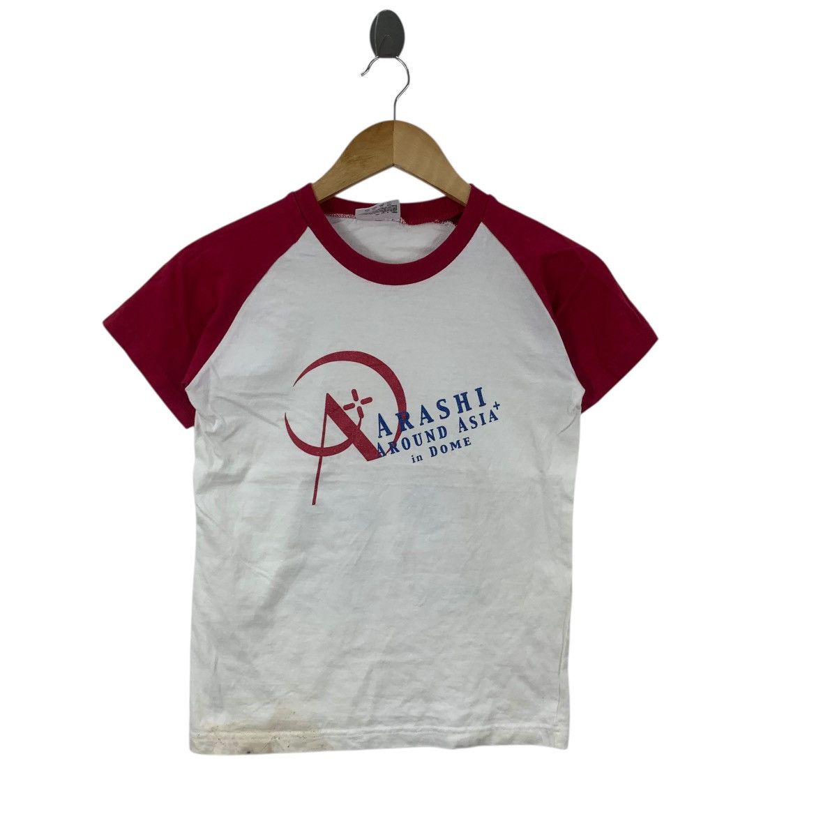 Band Tees ARASHI AROUND ASIA 2007 Dome Tour Boy Band Tee Shirt Top Size XS / US 0-2 / IT 36-38 - 4 Thumbnail
