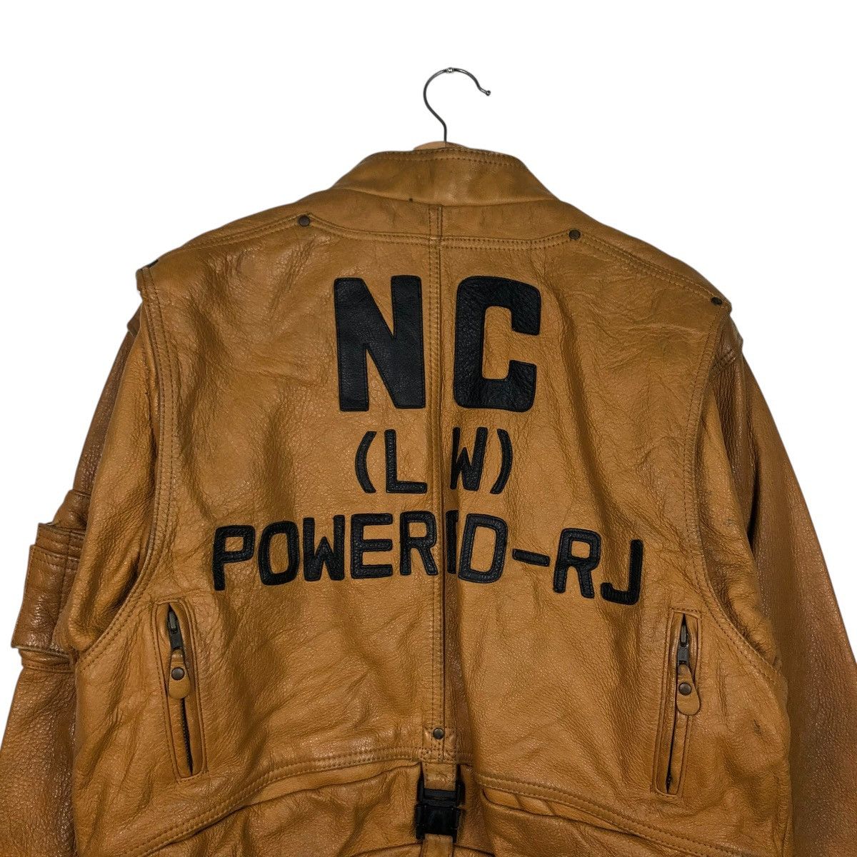 Kadoya 🔥VINTAGE LEATHER JACKET NEW CONCEPTOR KADOYA RACING MOTOR Size US L / EU 52-54 / 3 - 11 Thumbnail