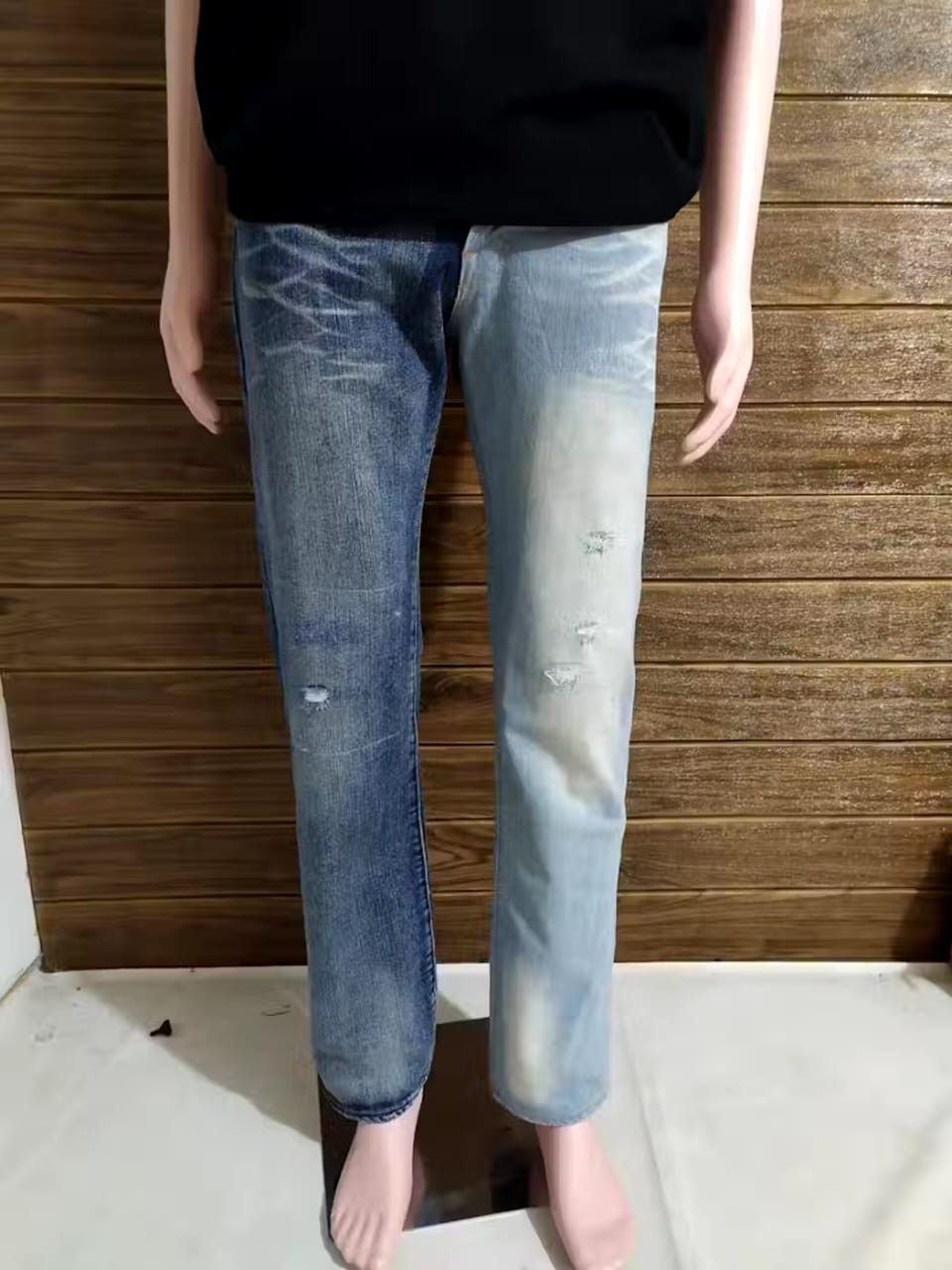 Other Hot Ticket 2 Tone Straight Denim Size US 29 - 14 Thumbnail