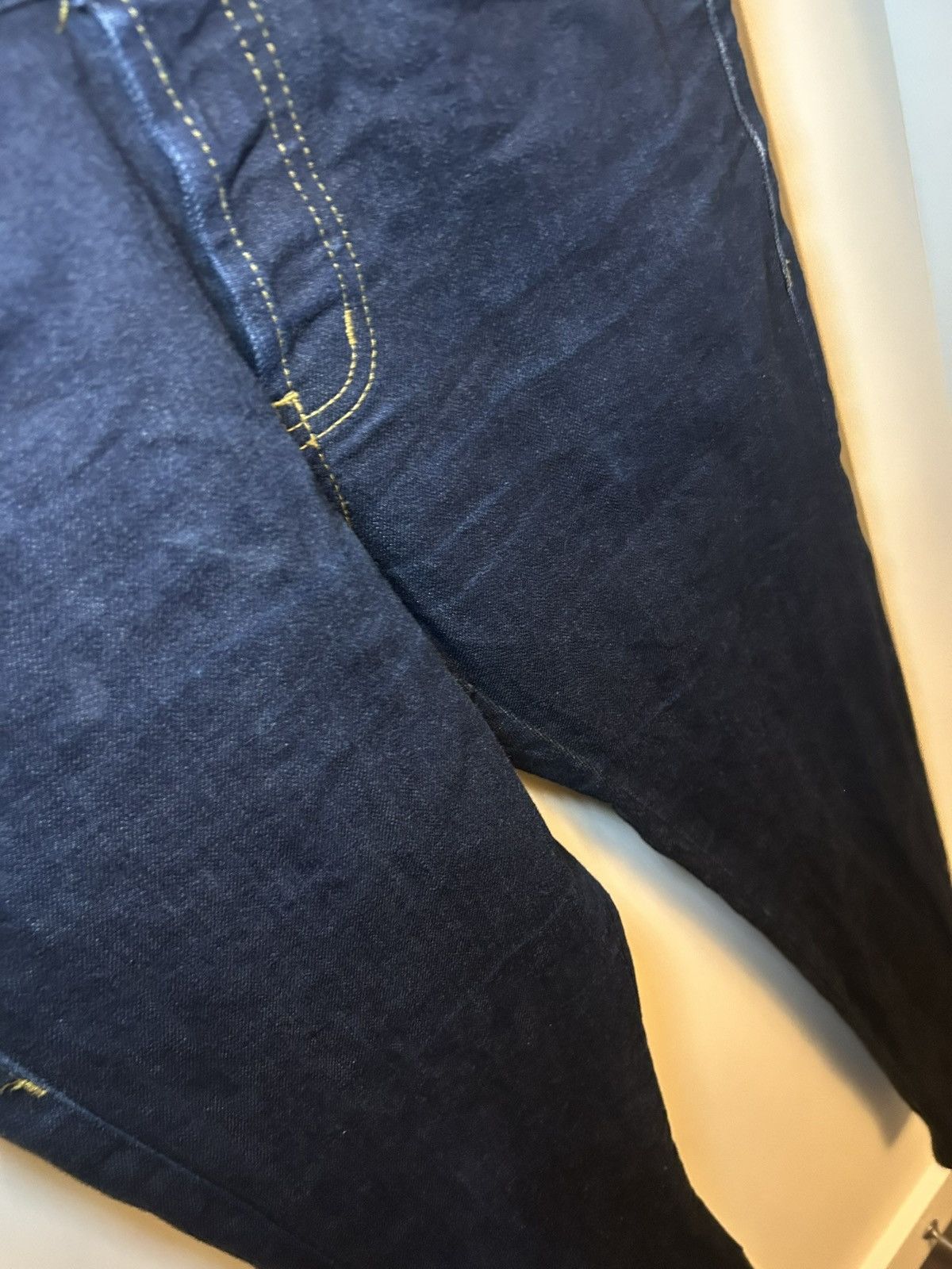 Naked & Famous Naked & Famous Deep Indigo Stretch Selvedge Denim jeans Size US 31 - 13 Thumbnail