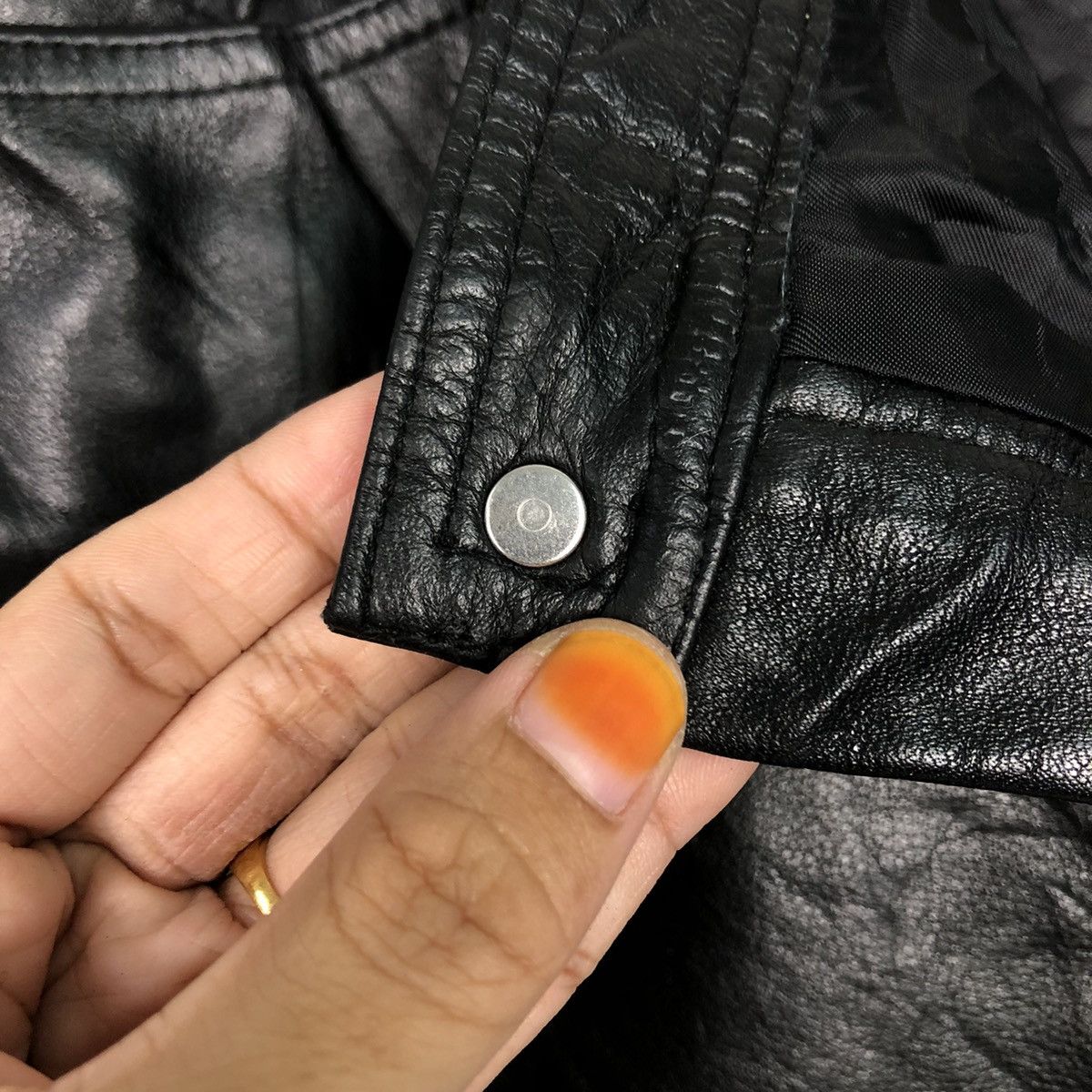 Japanese Brand 📌Vintage Biker Casual Leather Pants Fun Lemo Issey Miyake Size US 38 / EU 54 - 18 Thumbnail