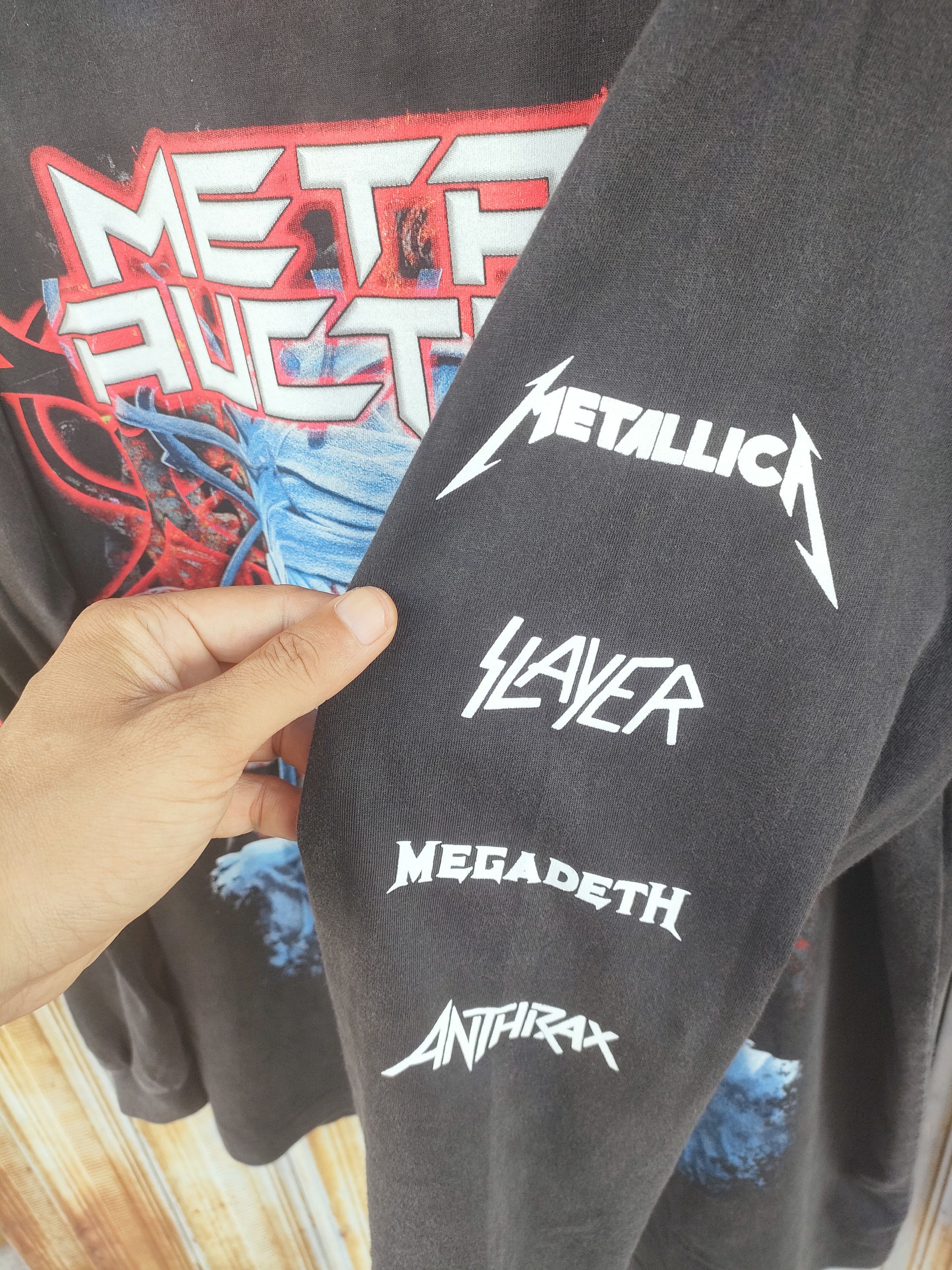 Band Tees The Big 4 Trash Metal Size US XL / EU 56 / 4 - 5 Thumbnail