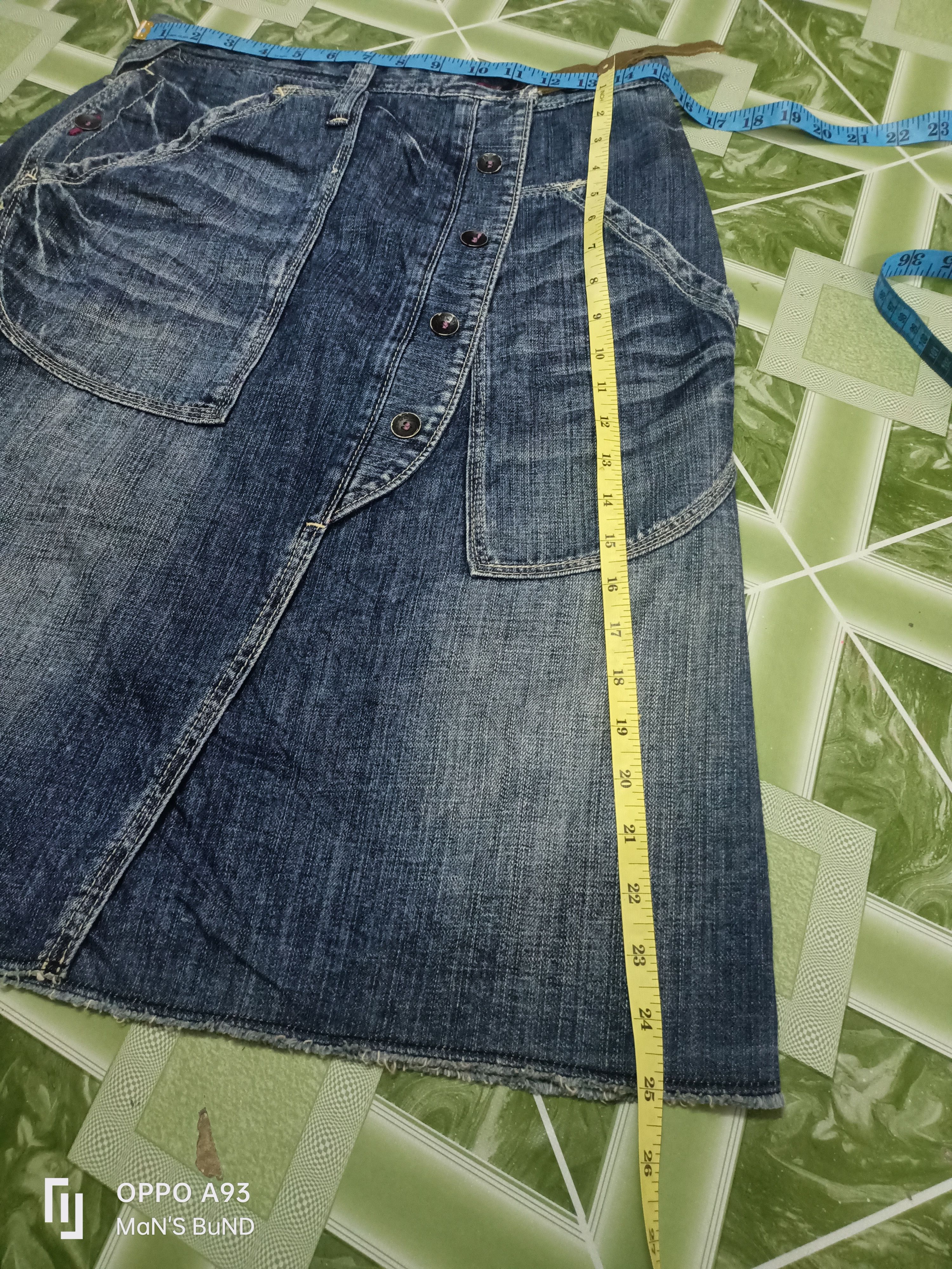 Japanese Brand × Vintage Vintage ANTGAUGE Skirt Denim Size 31" - 18 Thumbnail